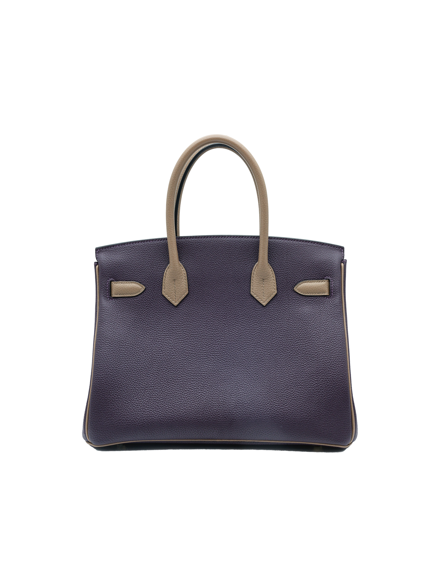 PRE-LOVED HERMÈS BIRKIN 30 TOGO RAISIN/ ETOUPE GHW