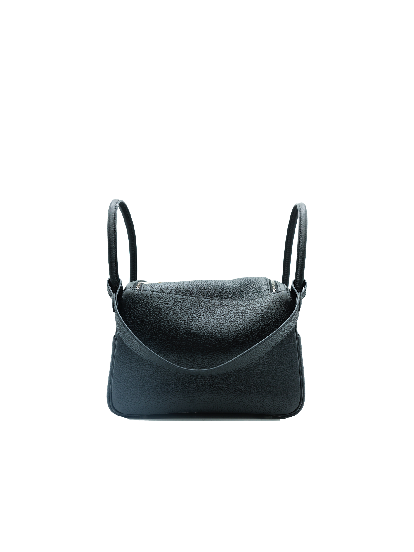 PRE-LOVED HERMÈS LINDY 26 TAURILLON CLEMENCE BLACK PHW