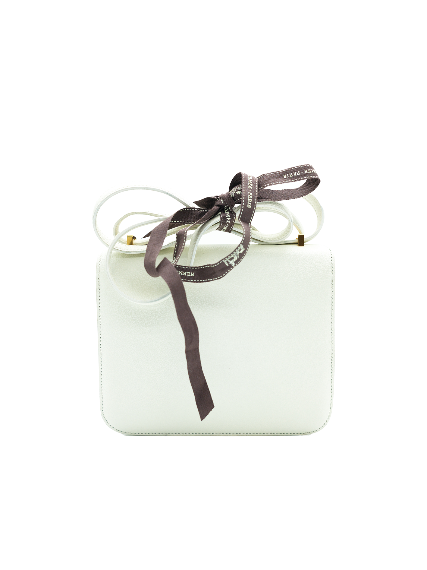 PRE-LOVED HERMÈS CONSTANCE 19 EVERCOLOR BLANC GHW