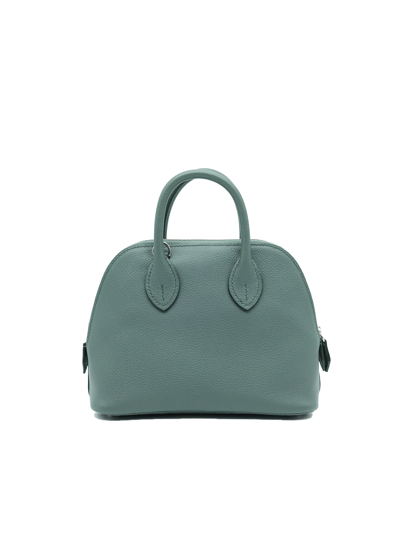 PRE-LOVED HERMÈS MINI BOLIDE MYSORE VERT AMANDE PHW