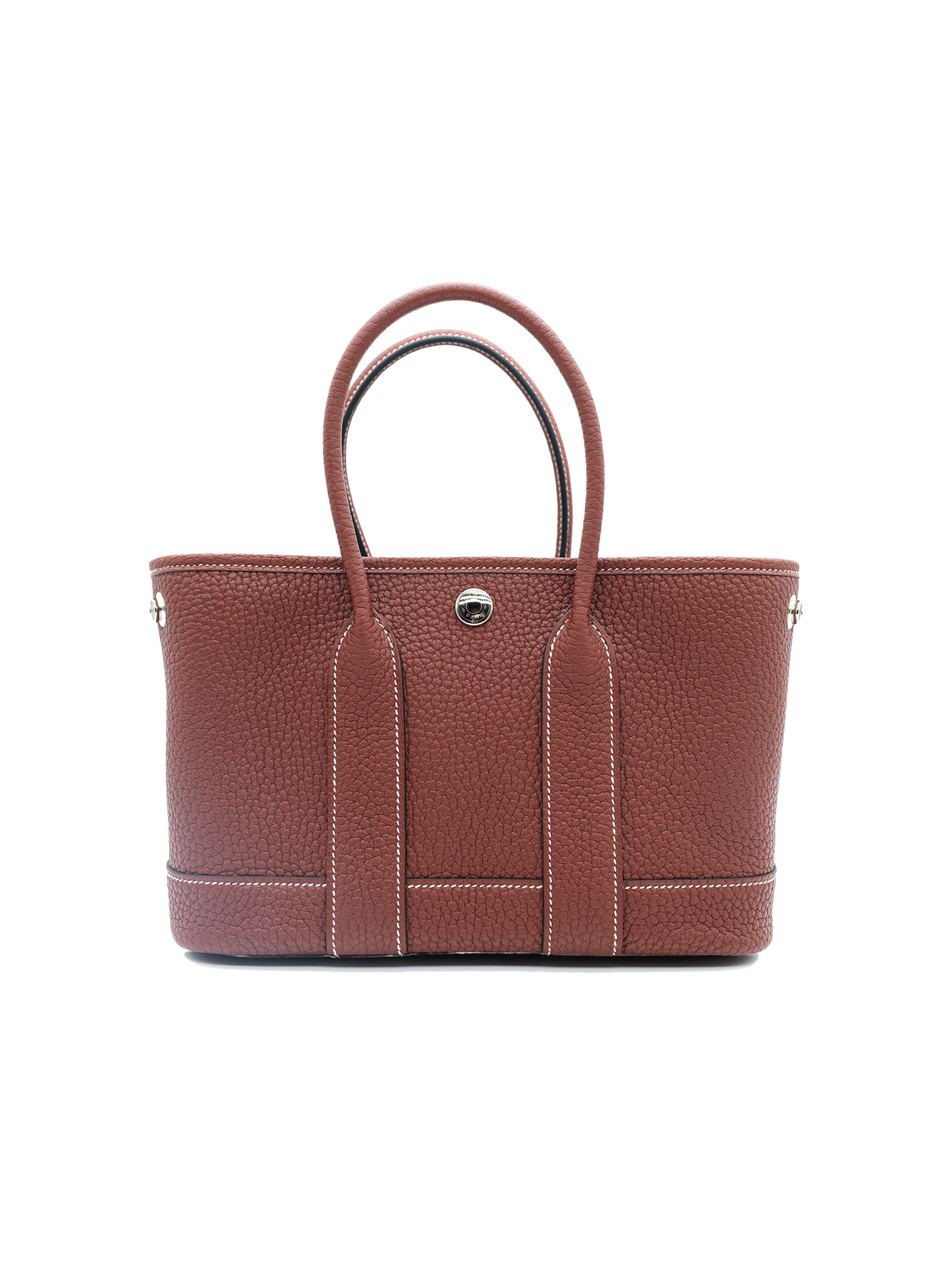 NEW HERMÈS MINI GARDEN PARTY TOGO ROUGH H PHW