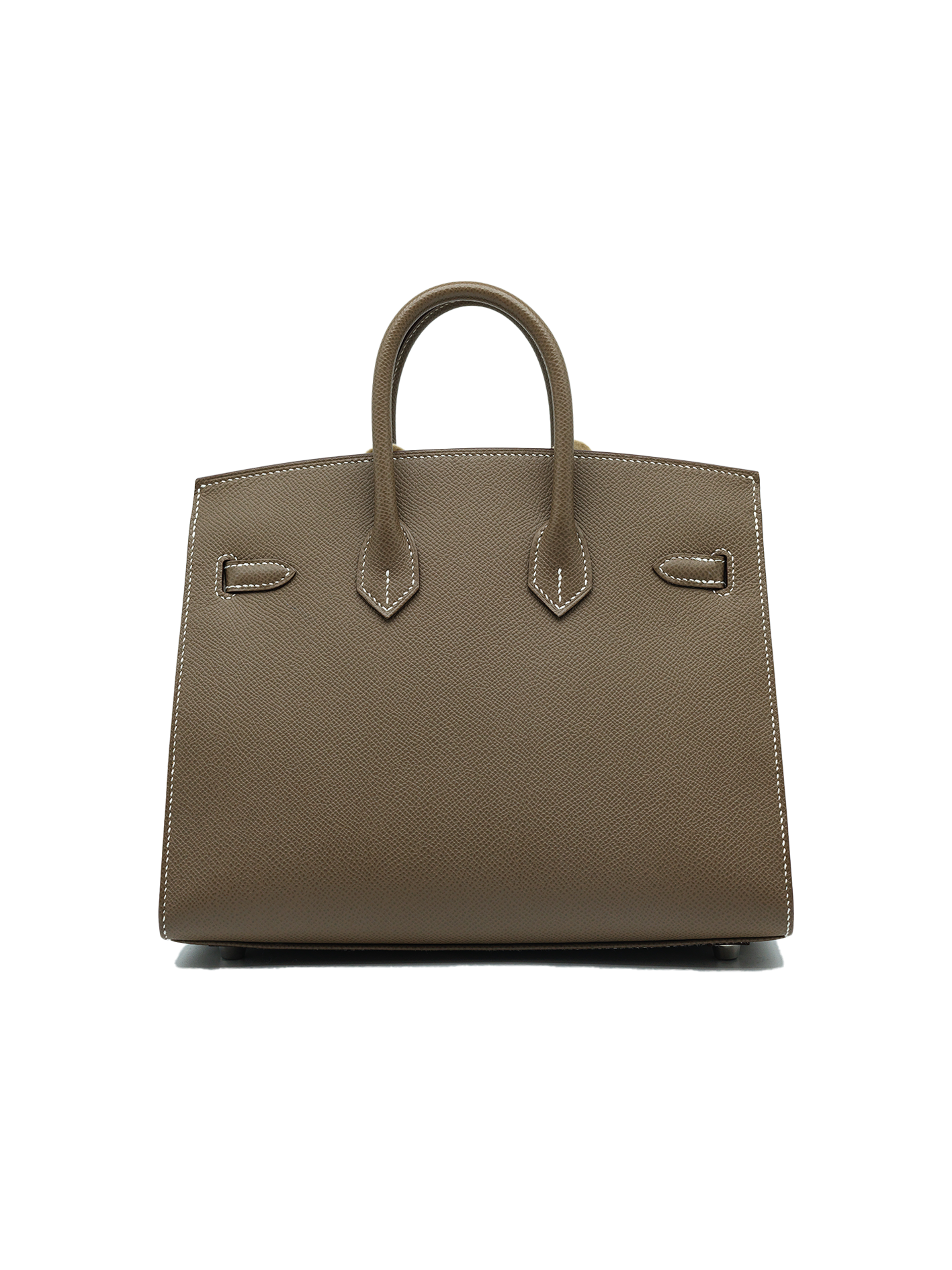 NEW HERMÈS BIRKIN 25 EPSOM ETOUPE PHW