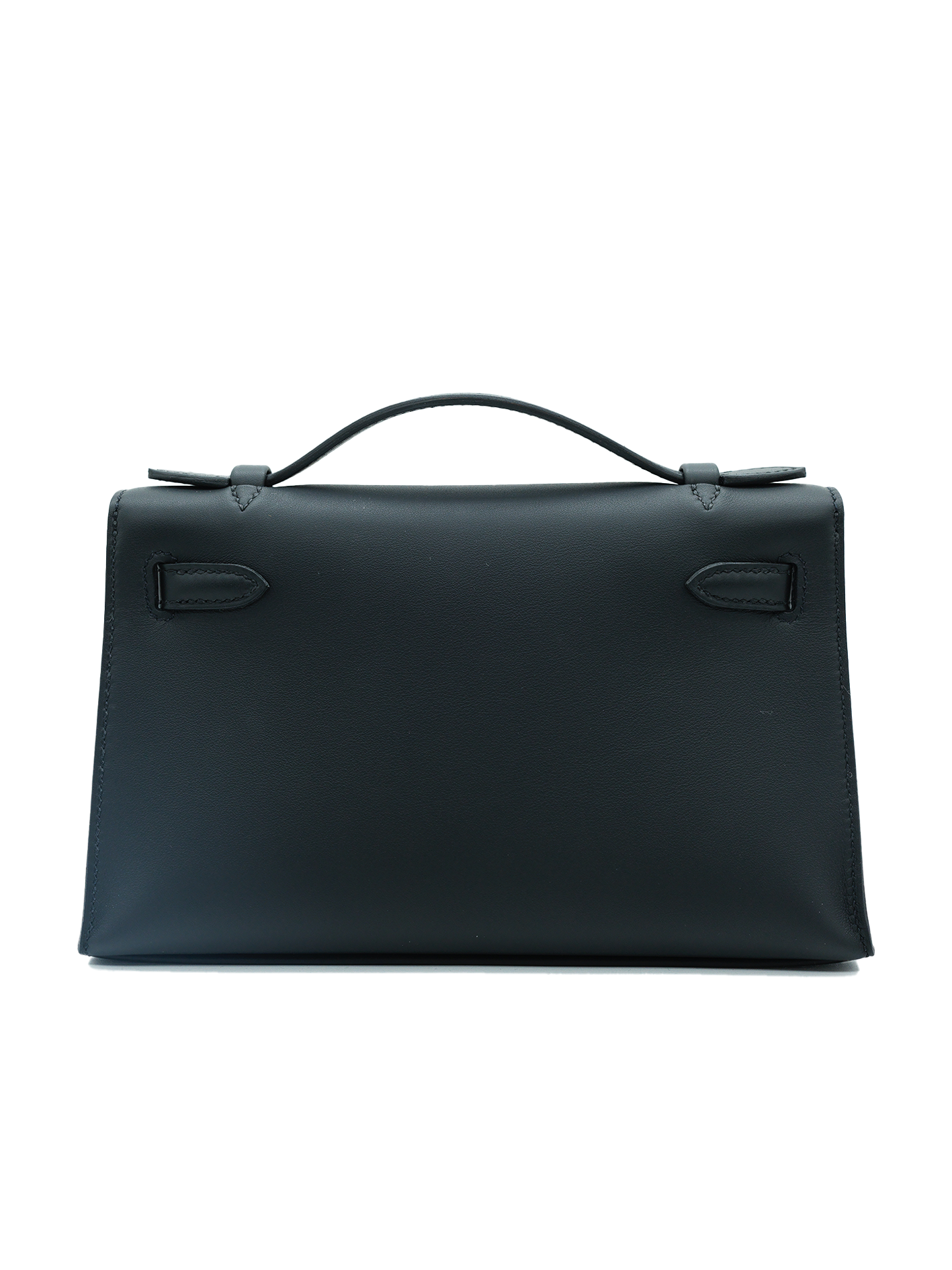 NEW HERMÈS KELLY POCHETTE SWIFT BLACK PHW