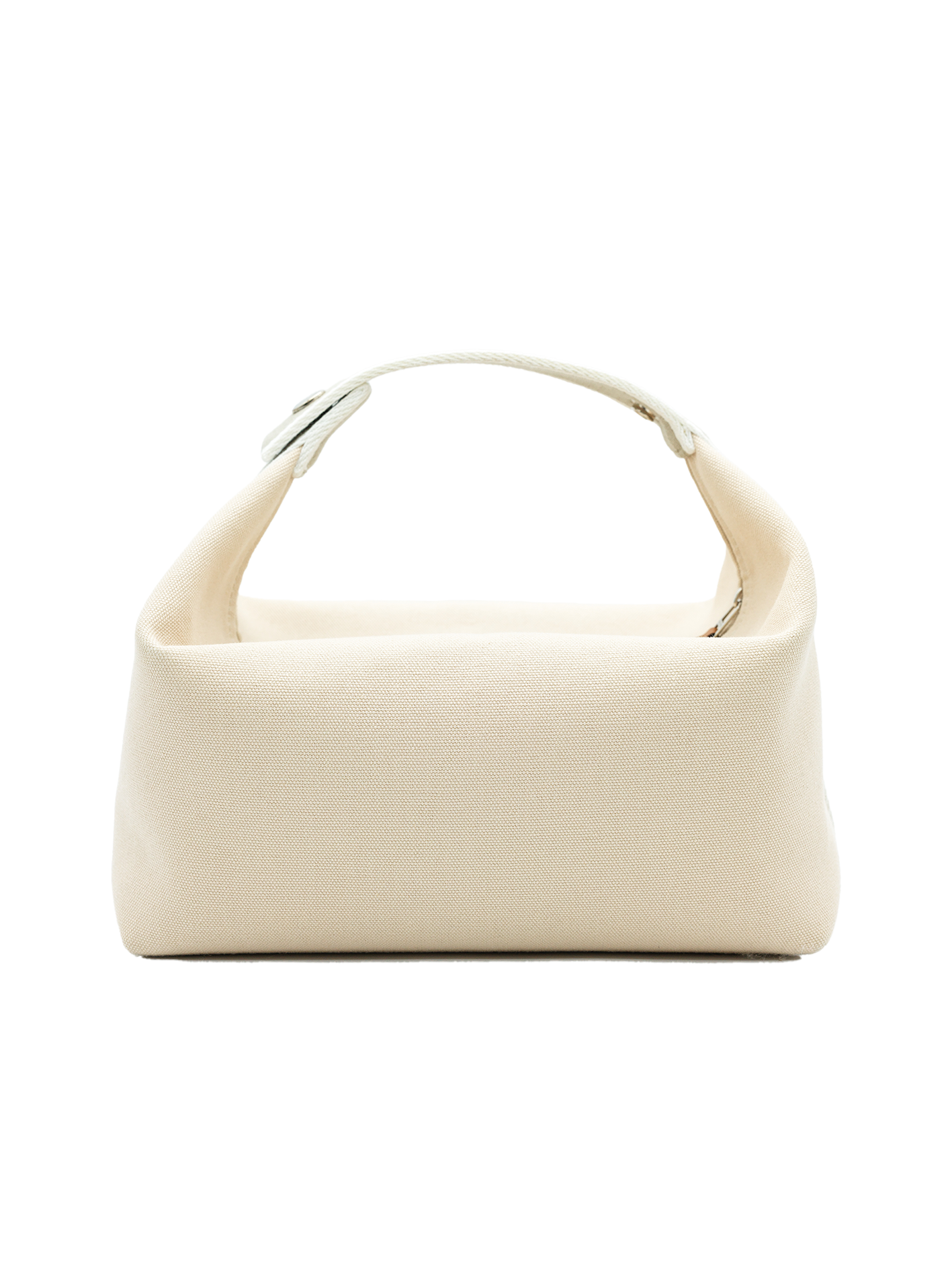 PRE-LOVED HERMÈS BRIDE-A-BRAC CASE LARGE MODEL TOILE BEIGE PHW
