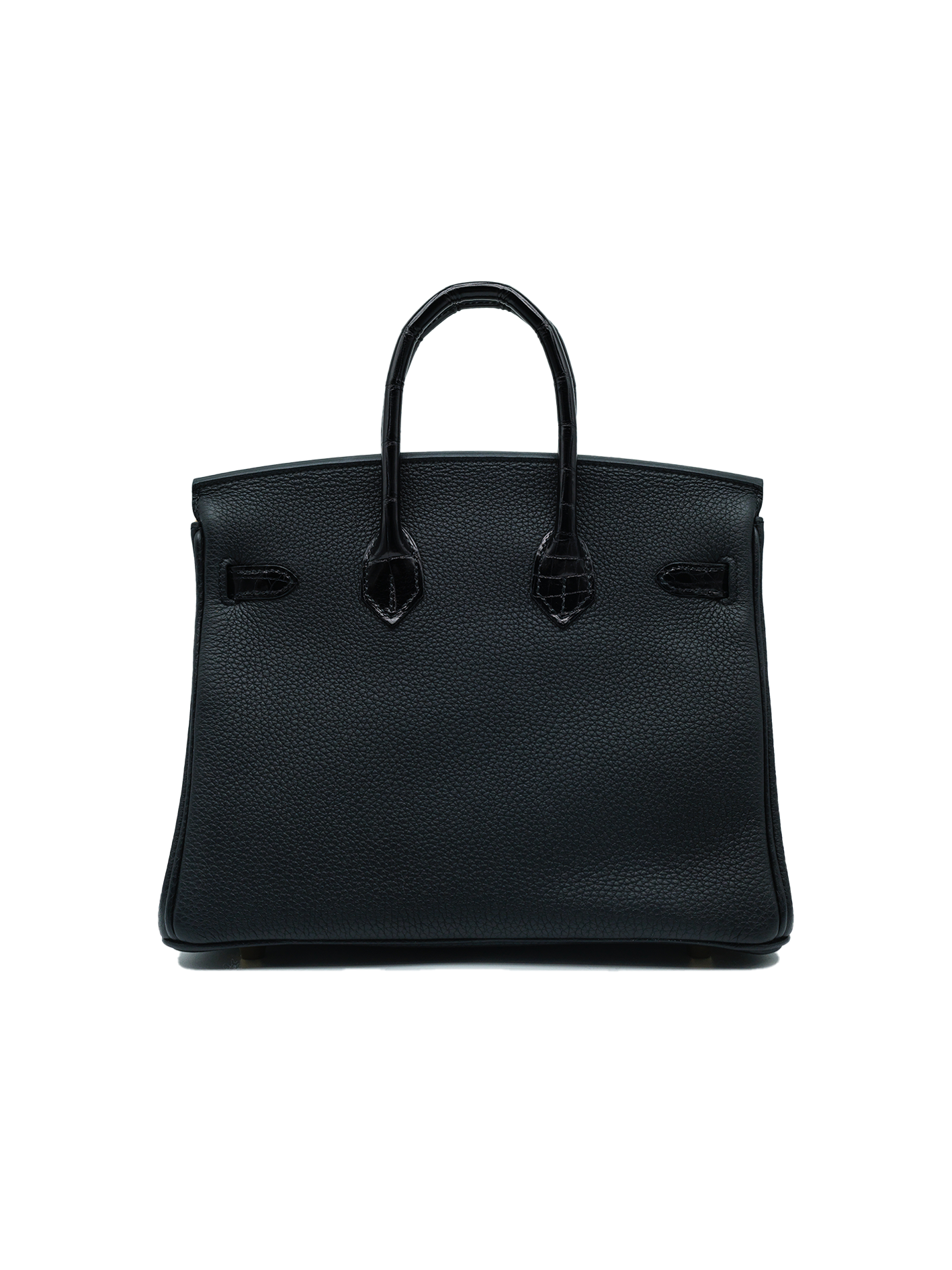 PRE-LOVED HERMÈS BIRKIN 25 TOUCH NILOTICUS CROCODILE/ TOGO BLACK GHW
