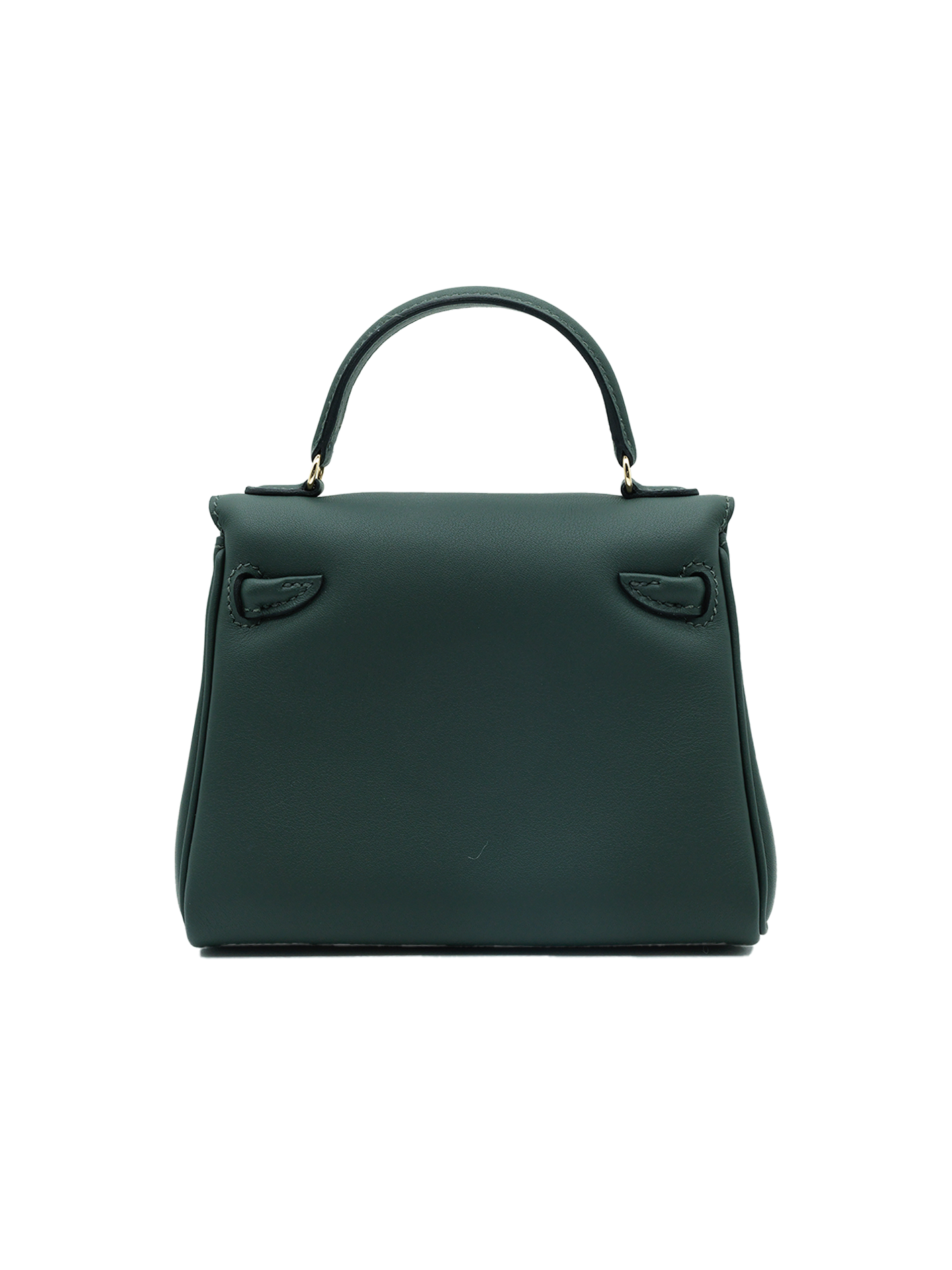 NEW HERMÈS QUELLE IDOLE KELLY DOLL SWIFT VERT FONCÉ/ VERT PEPPERMINT PBHW