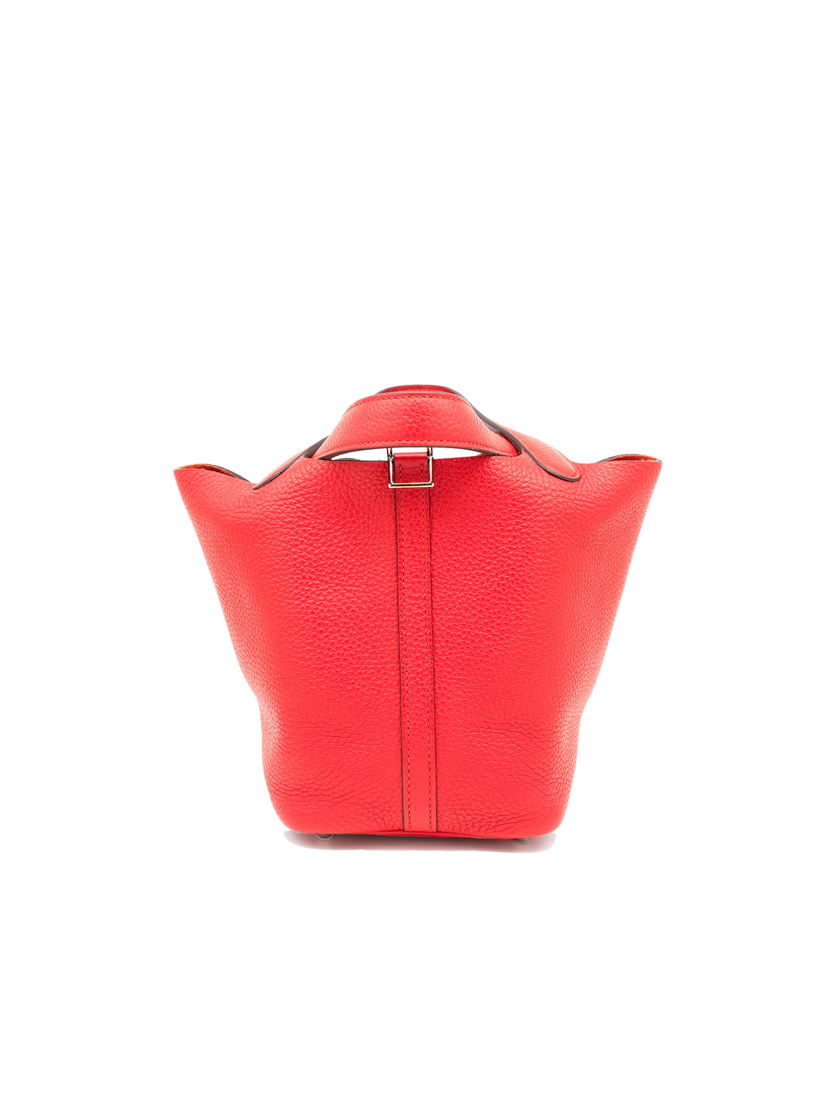 PRE-LOVED HERMÈS PICOTIN 18 TAURILLON CLEMENCE ROUGE DE COEUR PHW