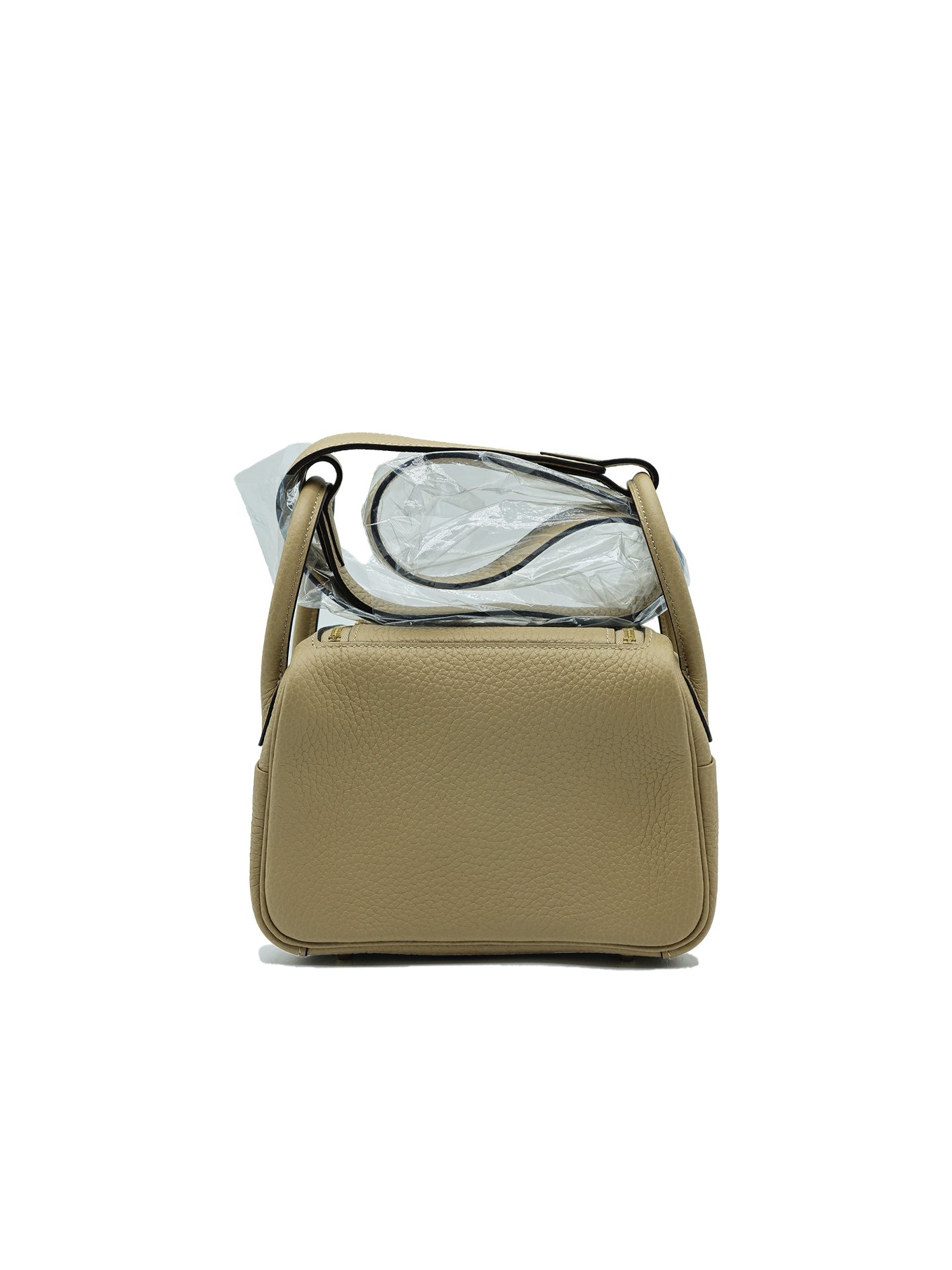 NEW HERMÈS MINI LINDY TAURILLON CLEMENCE TRENCH GHW