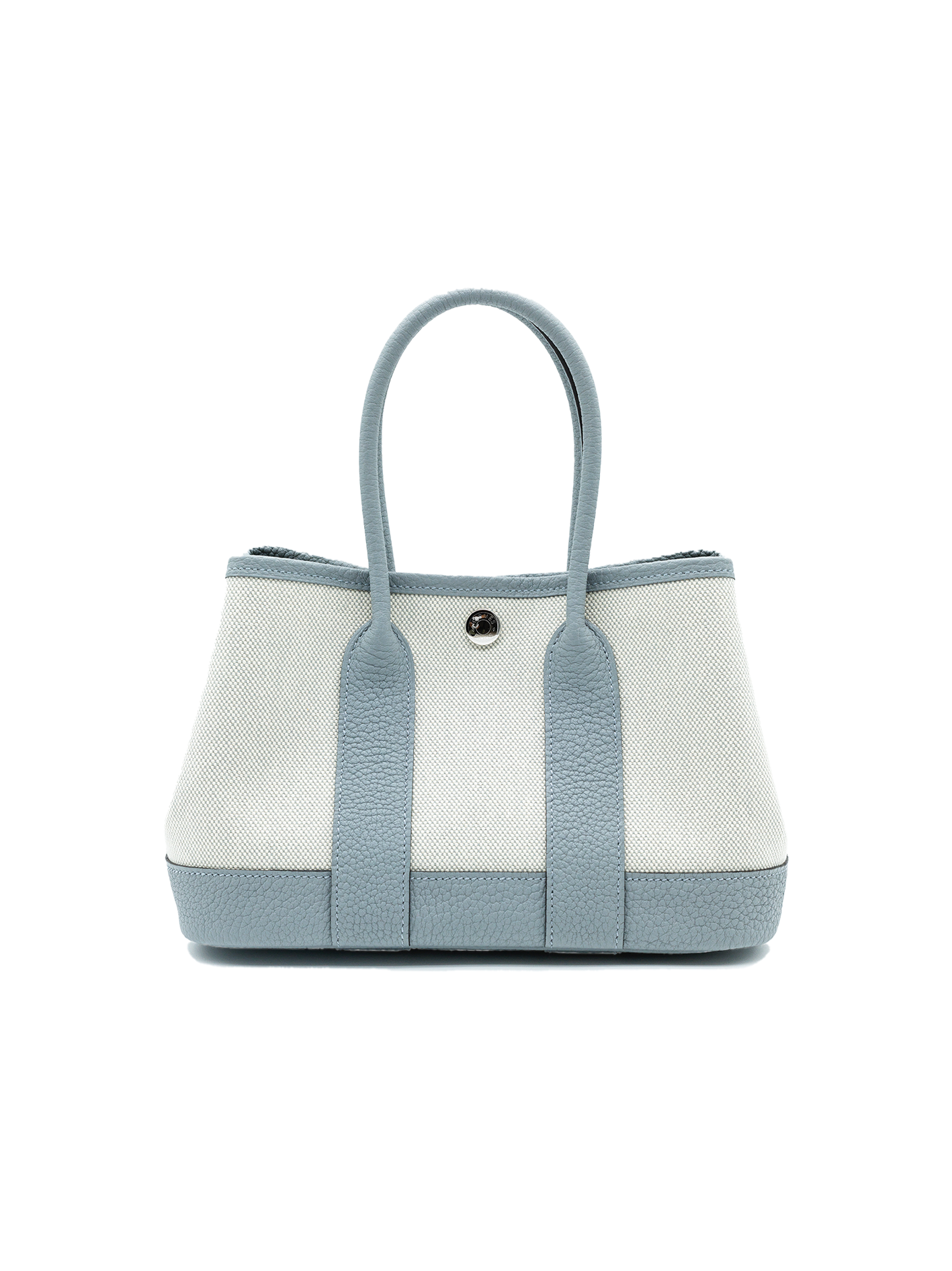 全新爱马仕迷你花园派对 TOILE GRIS PANTIN PHW