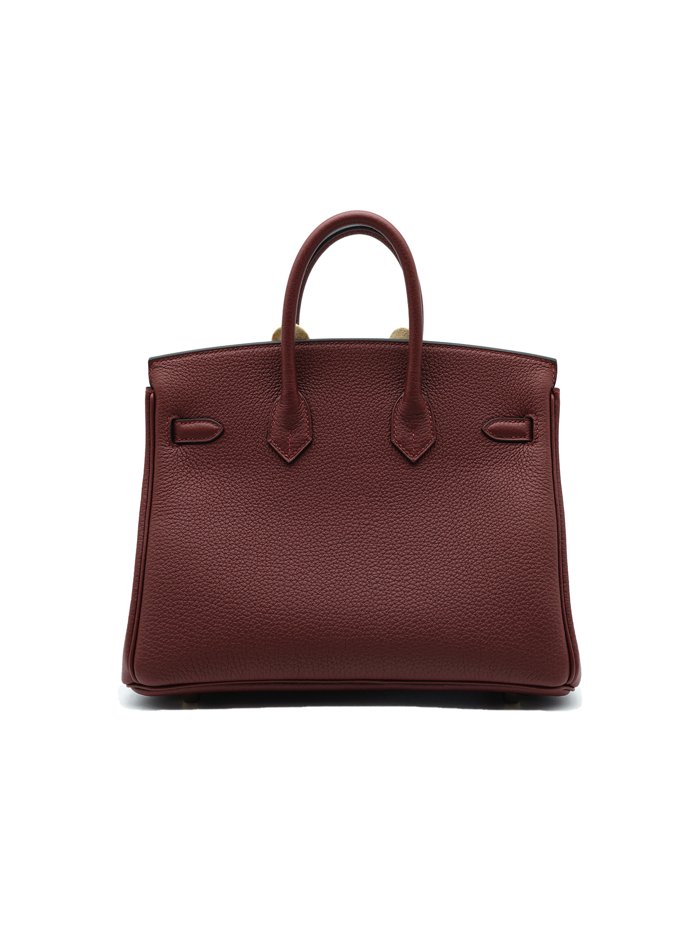 NEW HERMÈS BIRKIN 25 TOGO ROUGE H GHW