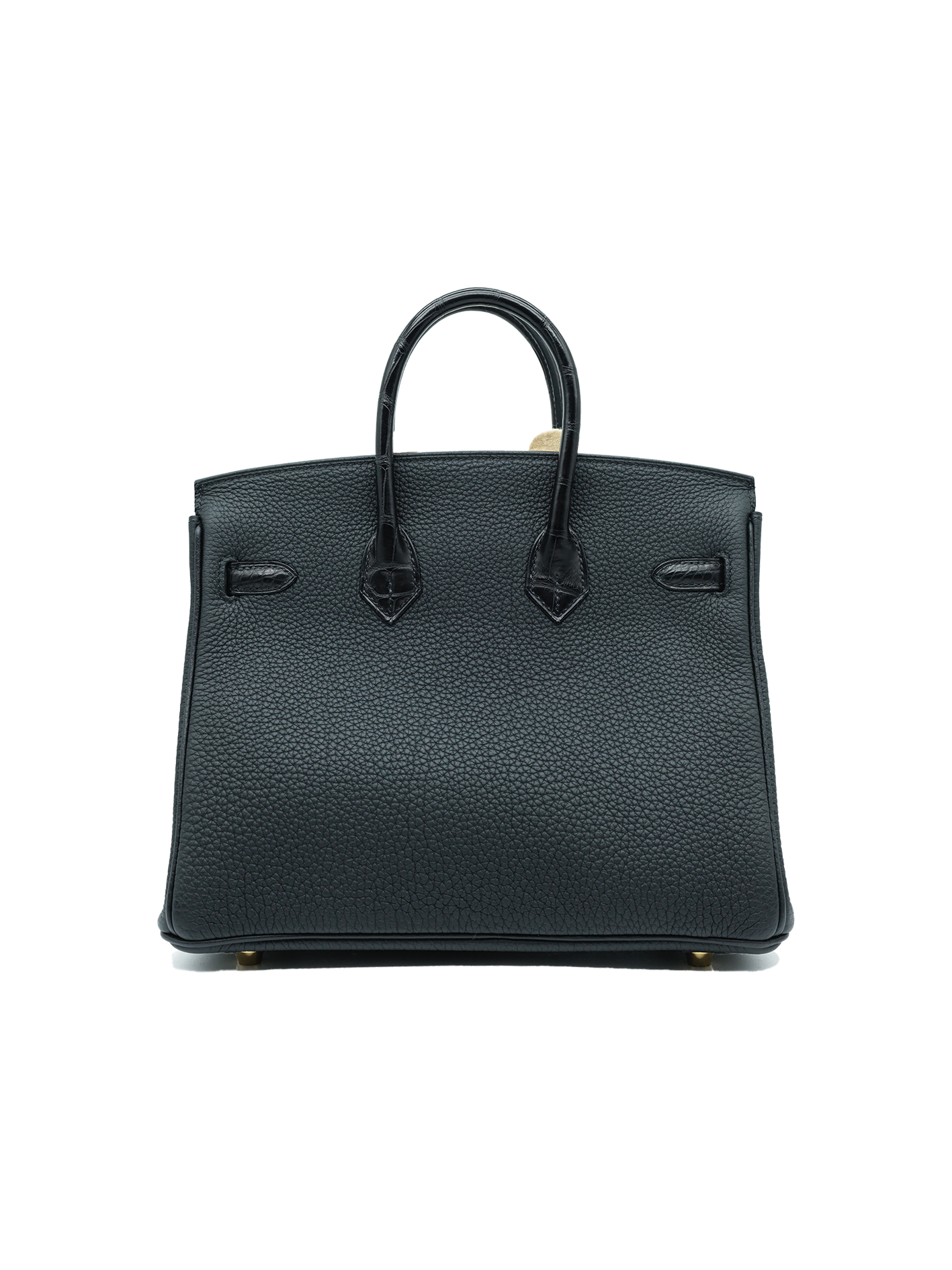 PRE-LOVED HERMÈS BIRKIN 25 TOUCH NILOTICUS CROCODILE/ TOGO BLACK GHW