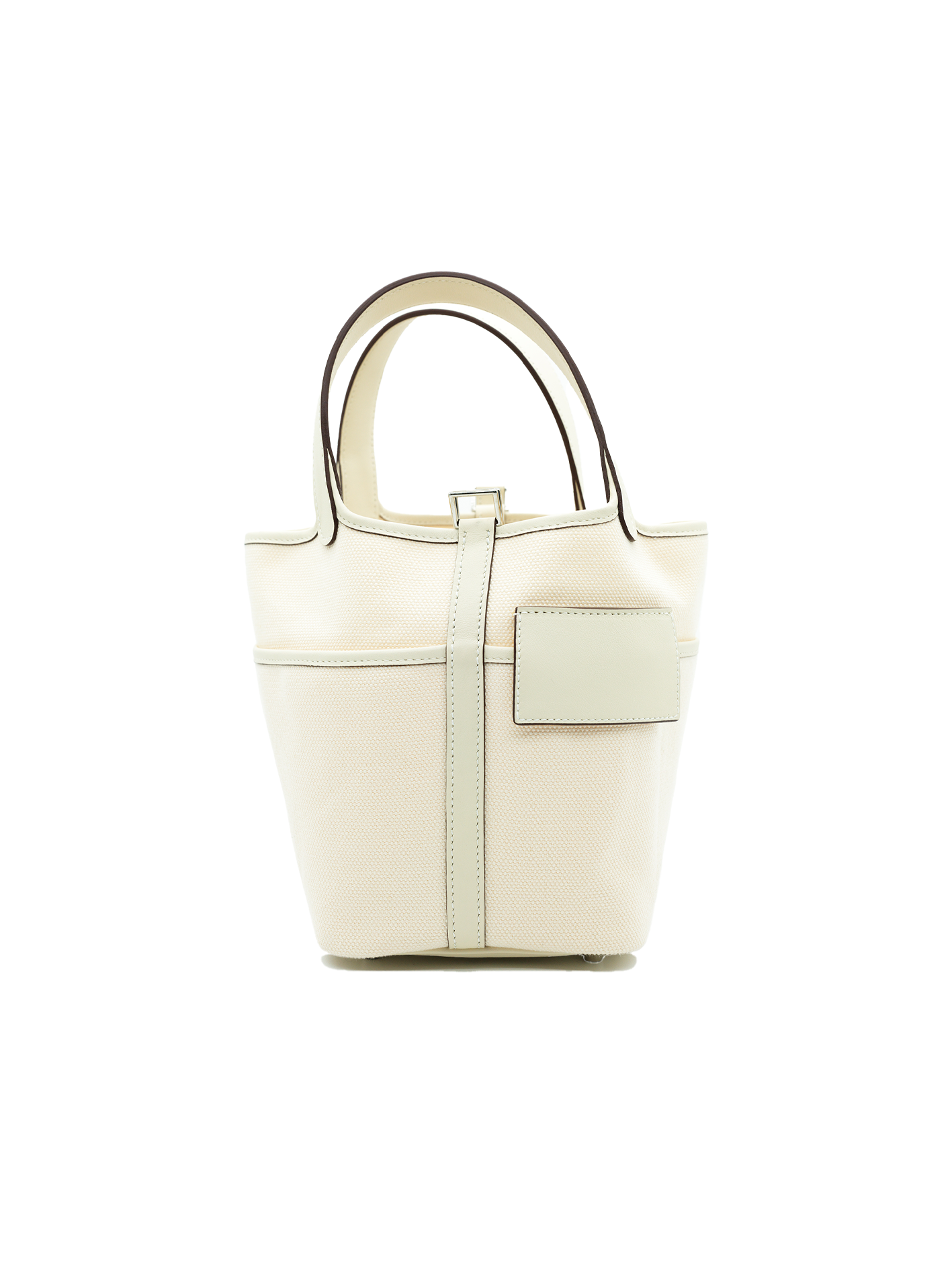PRE-LOVED HERMÈS PICOTIN 18 CARGO SWIFT/ TOILE NATA PHW