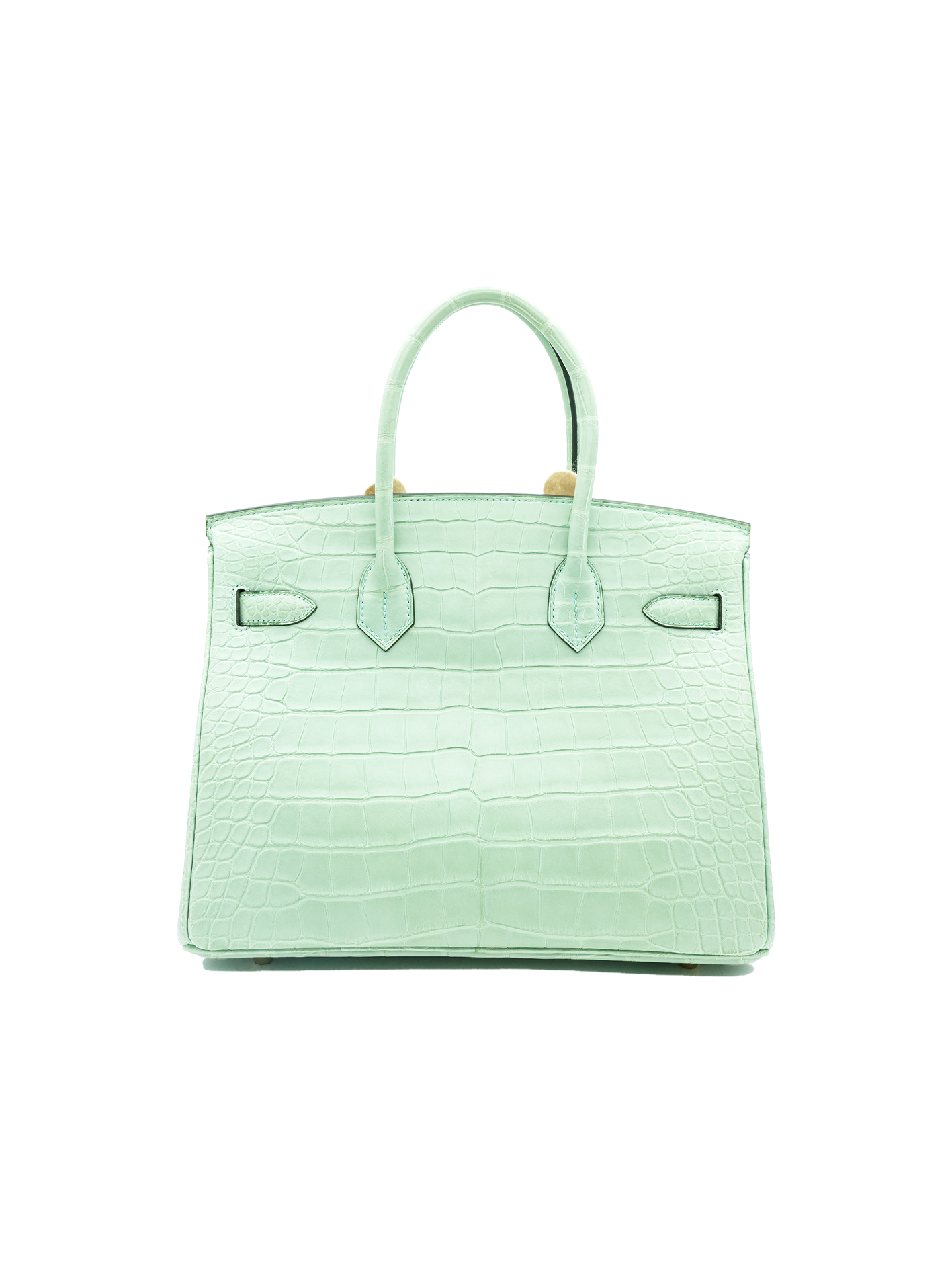 NEW HERMÈS BIRKIN 30 POROSUS CROCODILE VERT D'EAU GHW