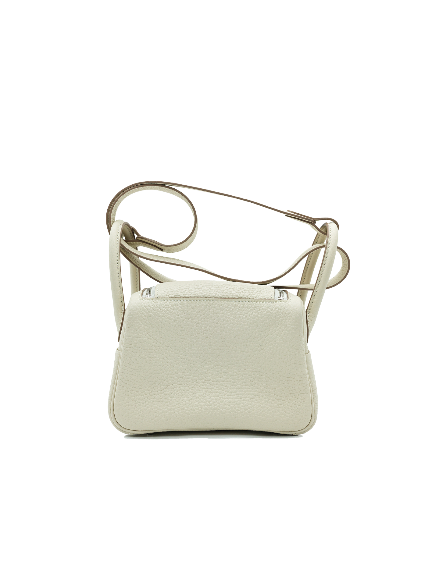 PRE-LOVED HERMÈS MINI LINDY TAURILLON CLEMENCE CRAIE PHW