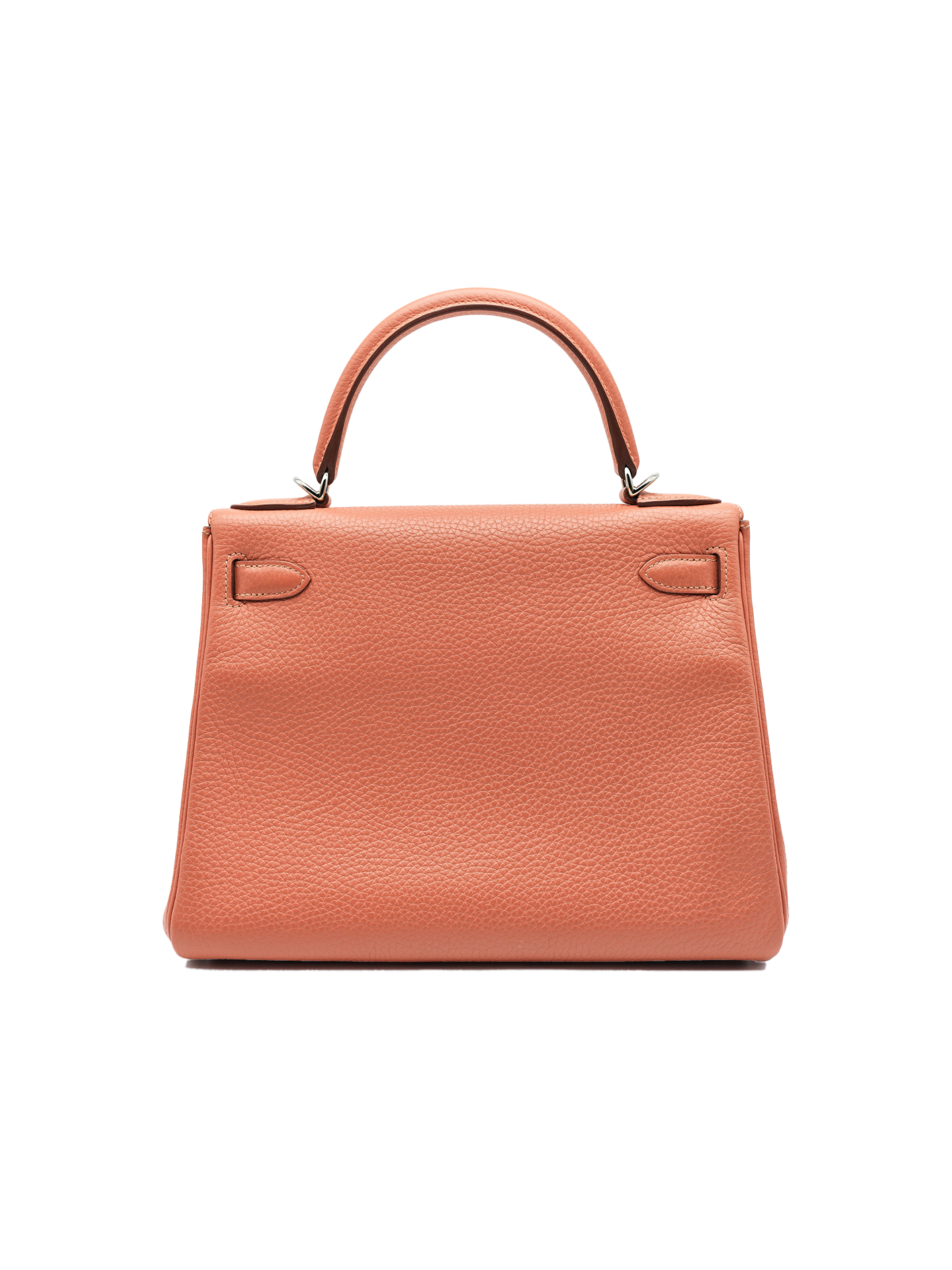 PRE-LOVED HERMÈS KELLY 28 TAURILLON CLEMENCE ROSE TEA PHW