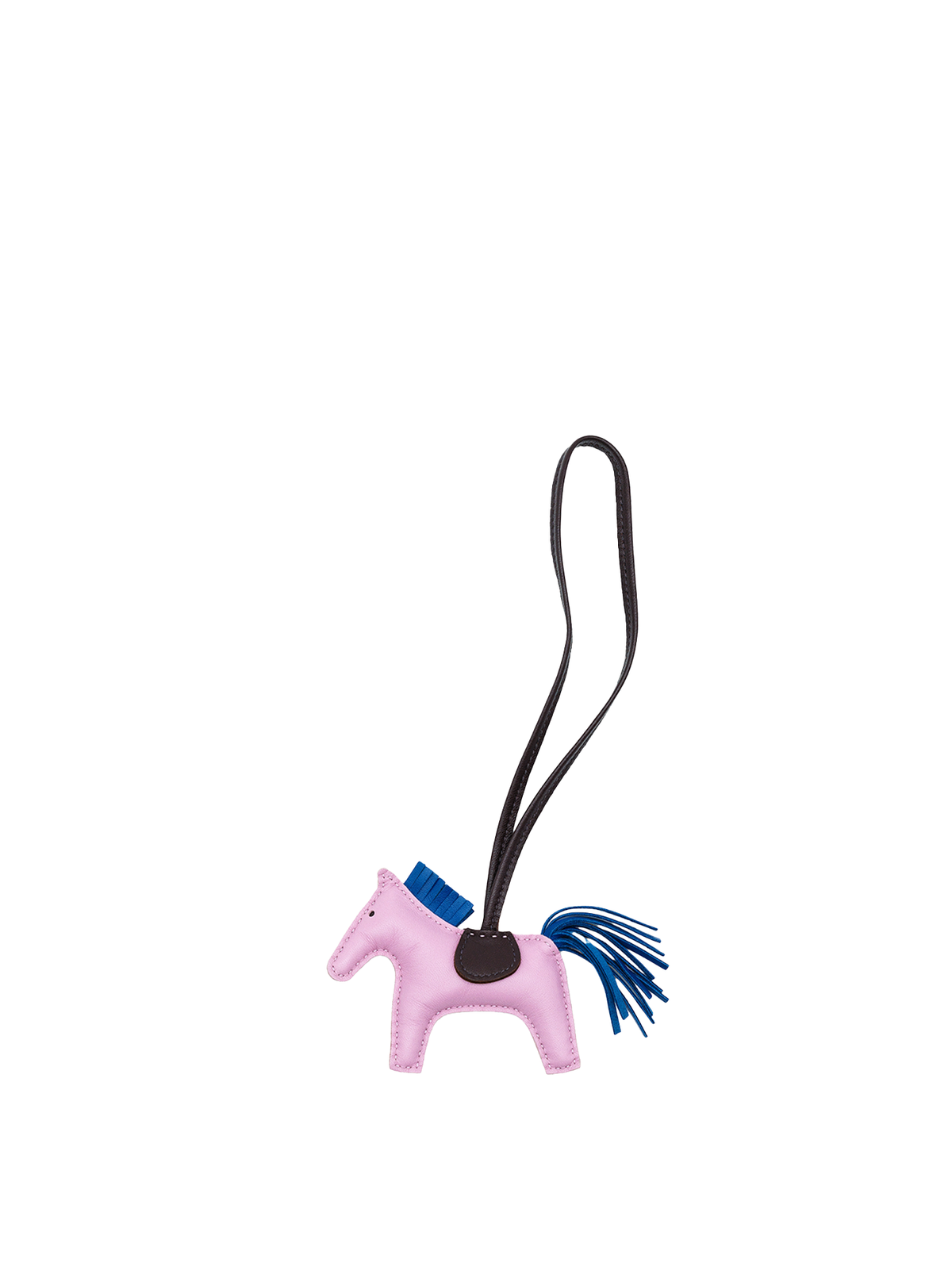 PRE-LOVED HERMÈS RODEO CHARM MAUVE SYLVESTRE/ BLEU FRANCE/ ROUGE SELLIER SWIFT