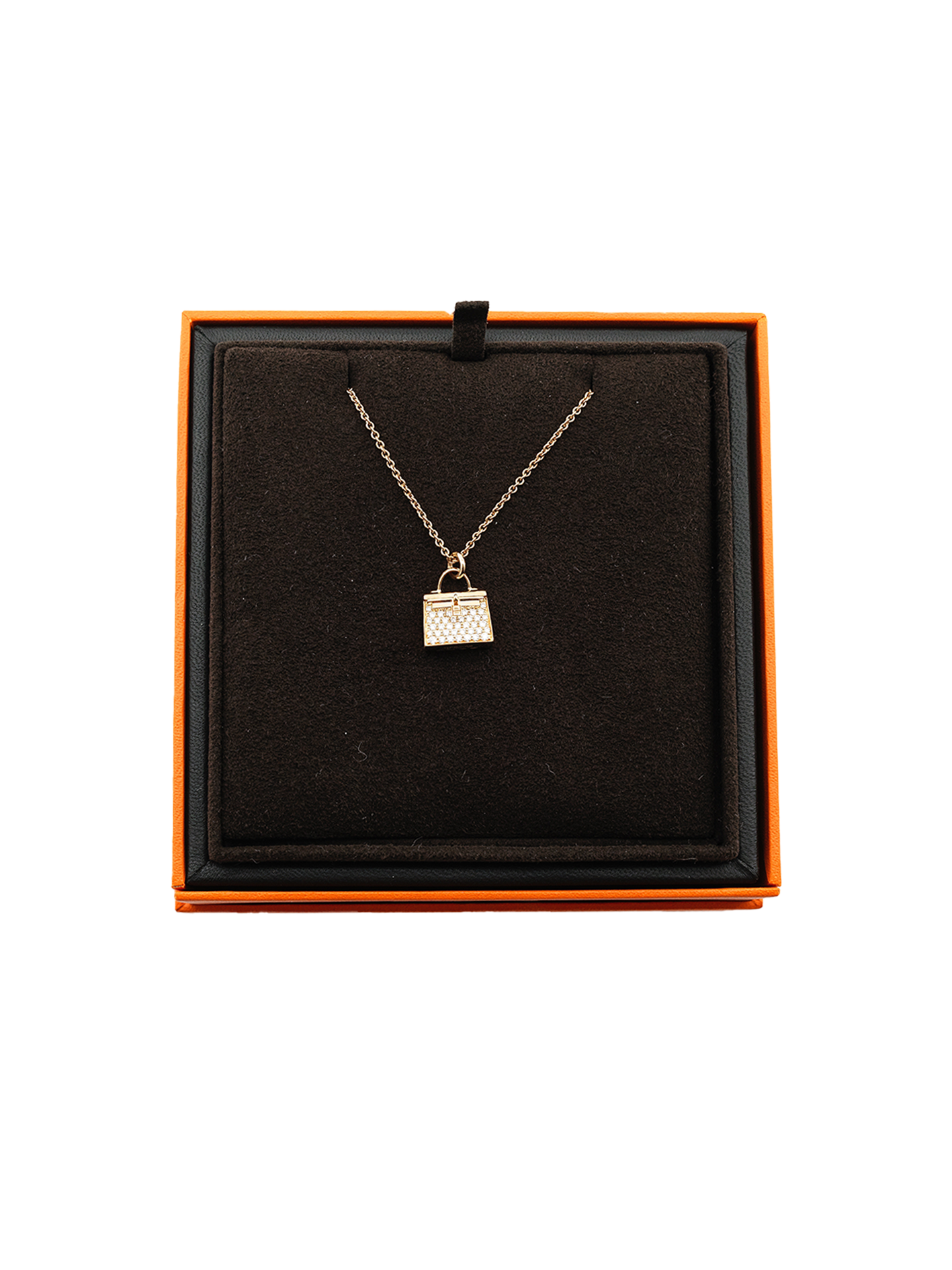 NEW KELLY AMULETTE CONSTANCE NECKLACE ROSE GOLD