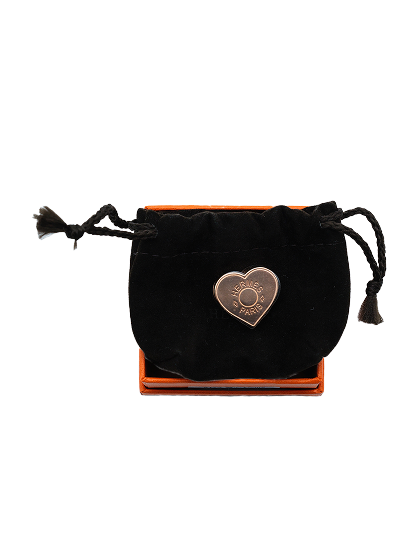 NEW HERMES HEART TWILLY BELT RGHW