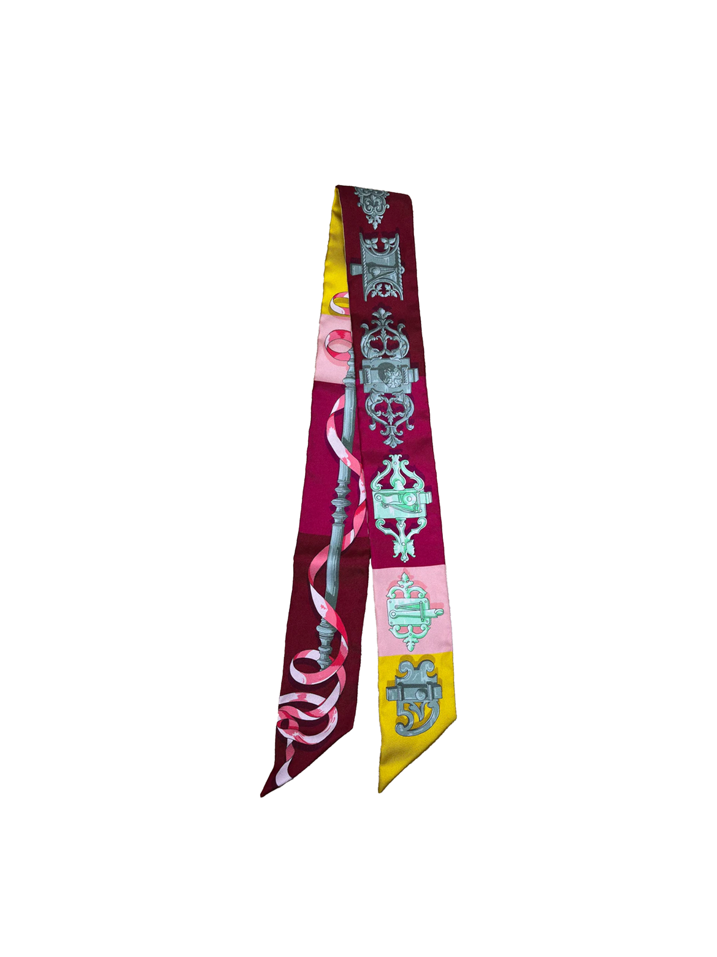 PRE-LOVED HERMÈS BUFANDA FERRONNERIE DE SEDA TWILLY