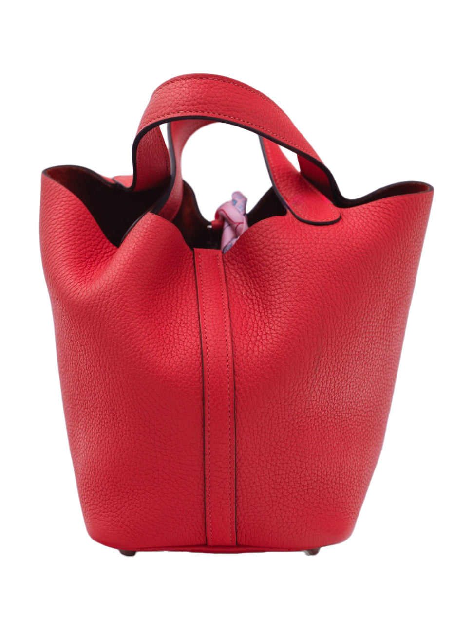USED HERMES PICOTIN 18 TAURILLON CLEMENCE ROSE JAIPUR PHW