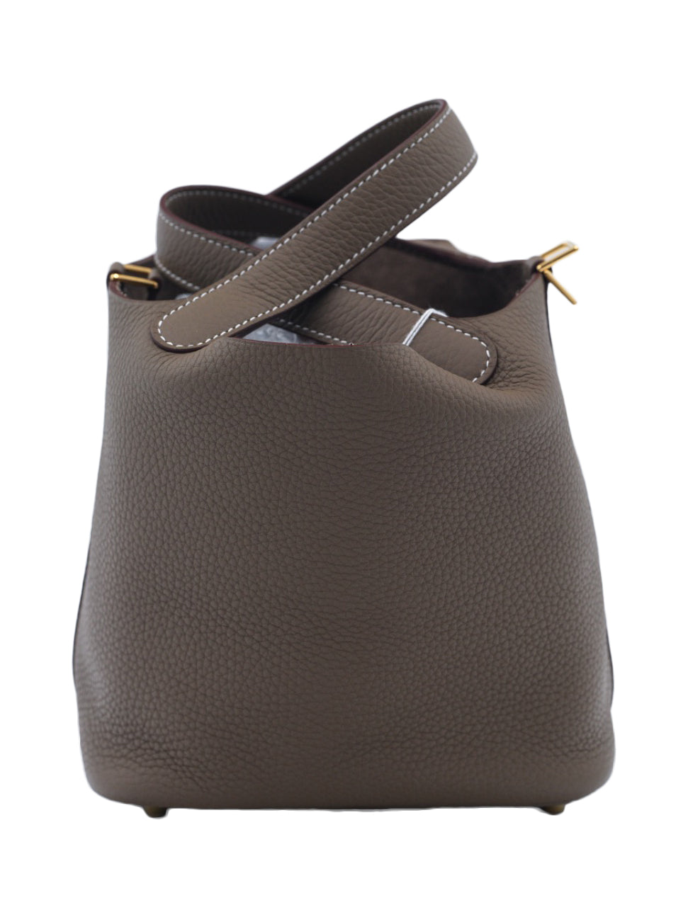 二手 HERMES PICOTIN 18 TAURILLON CLEMENCE ETOUPE GHW