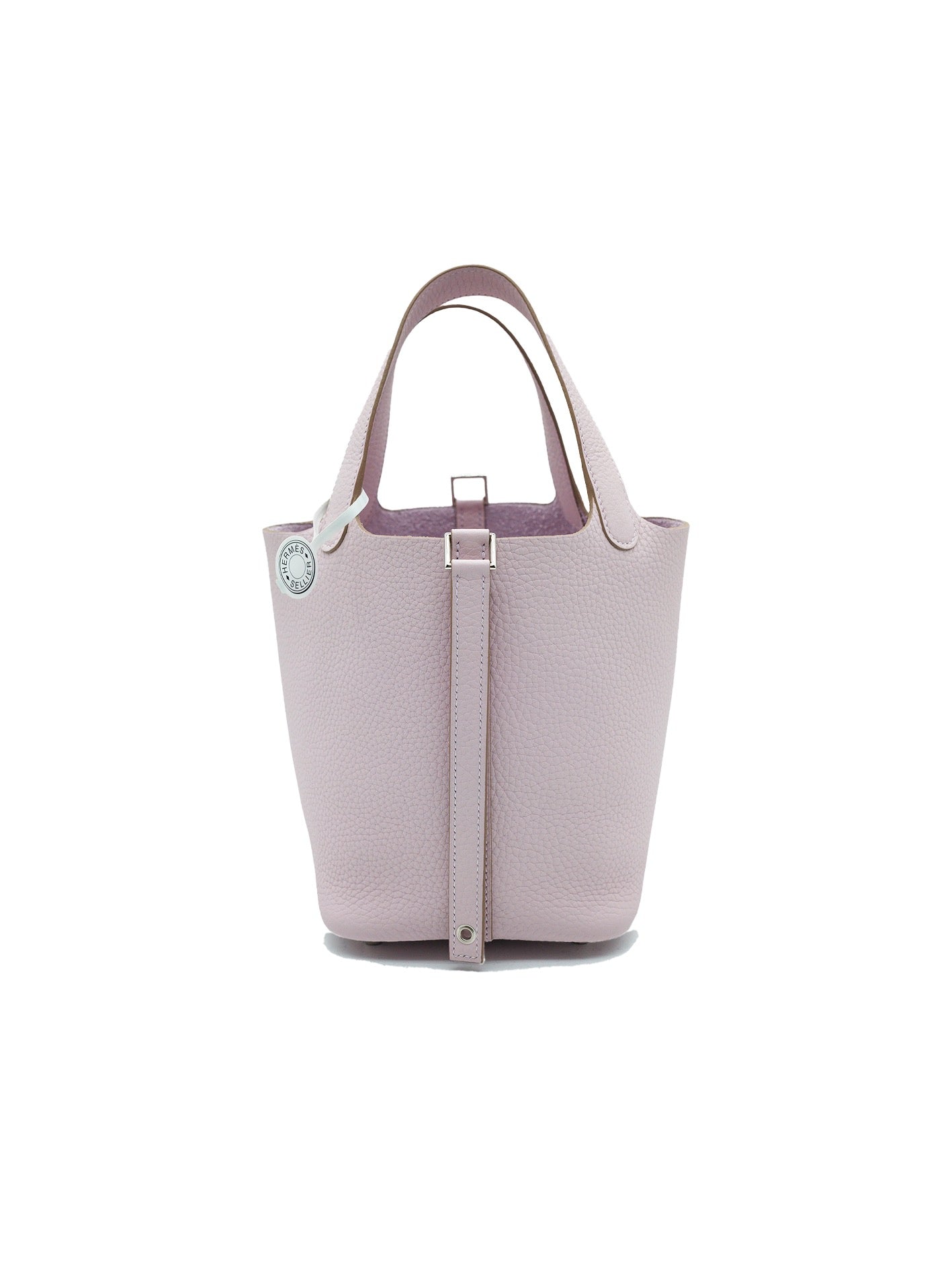 NEW HERMÈS PICOTIN 18 TAURILLON CLEMENCE MAUVE PALE PHW