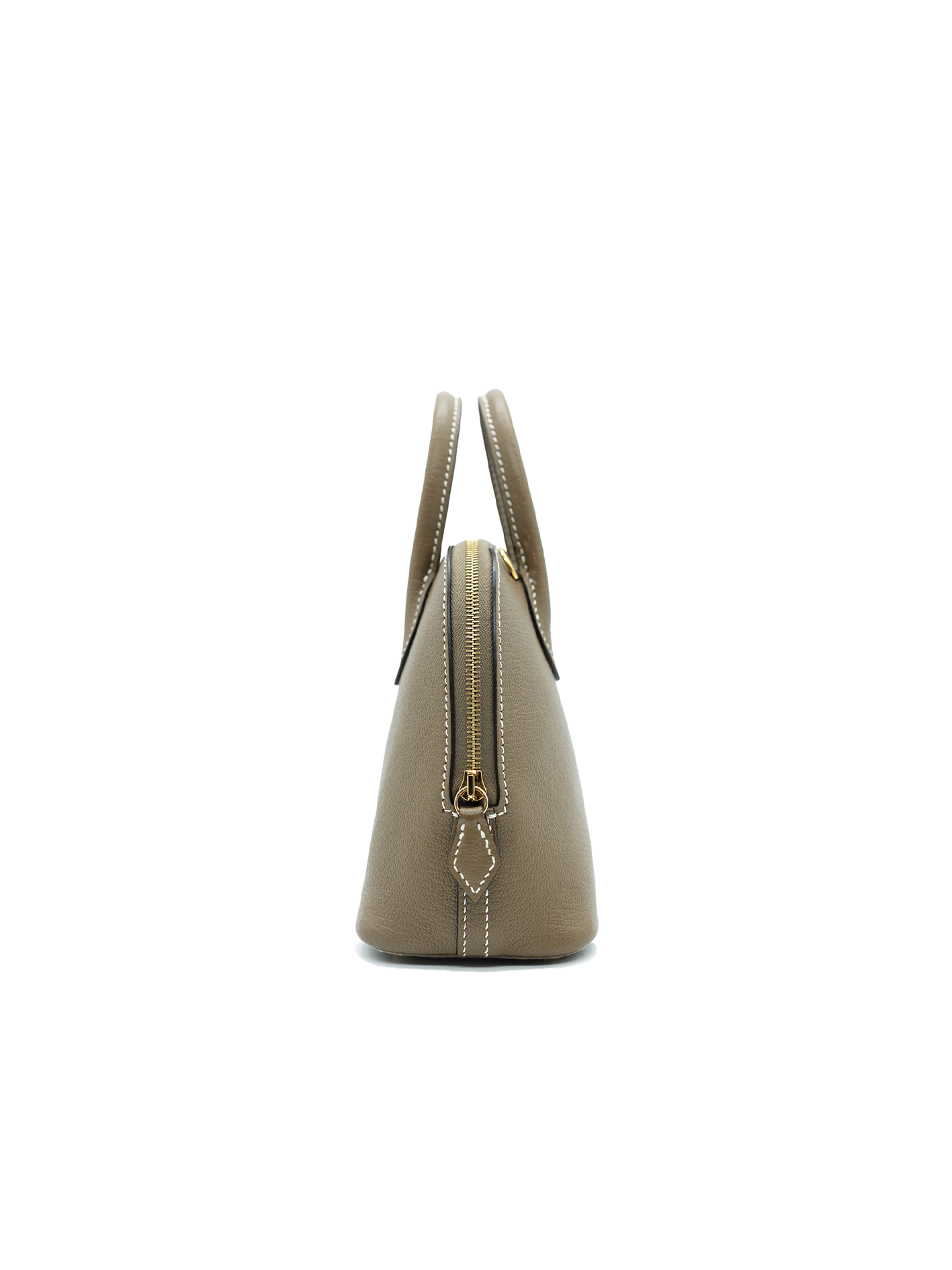 PRE-LOVED HERMÈS MINI BOLIDE MYSORE ETOUPE GHW