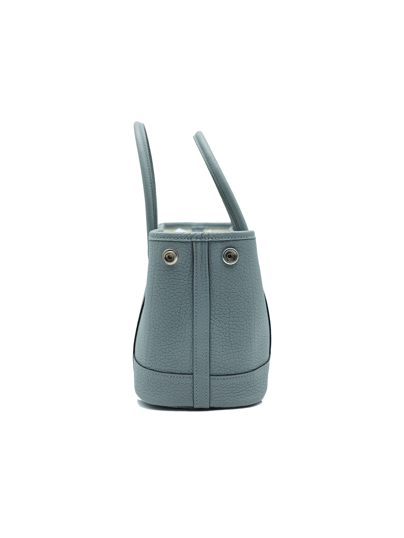 PRE-LOVED HERMÈS MINI GARDEN PARTY NEGONDA GRIS PANTIN PHW