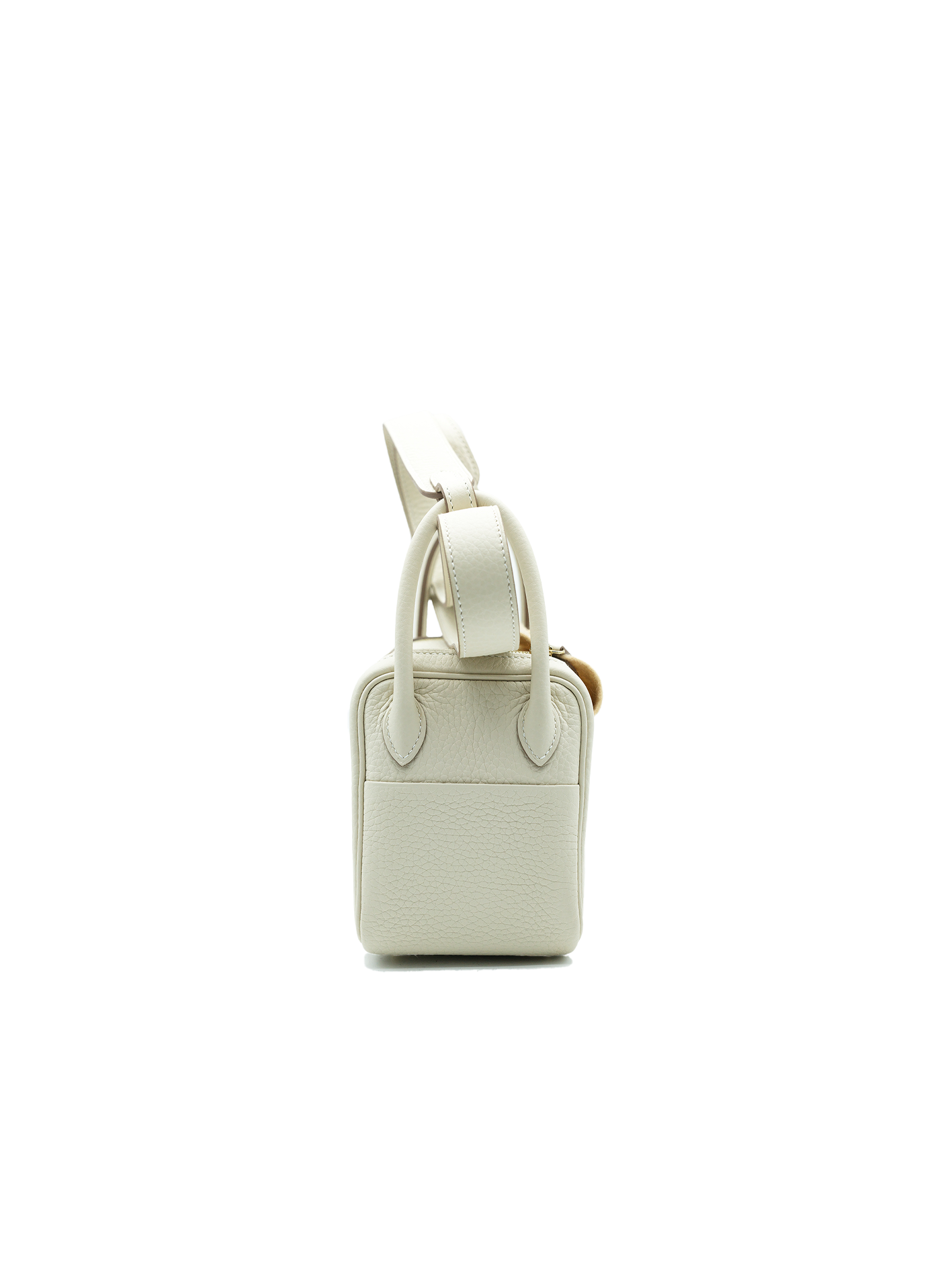 PRE-LOVED HERMÈS MINI LINDY TAURILLON CLEMENCE CRAIE GHW