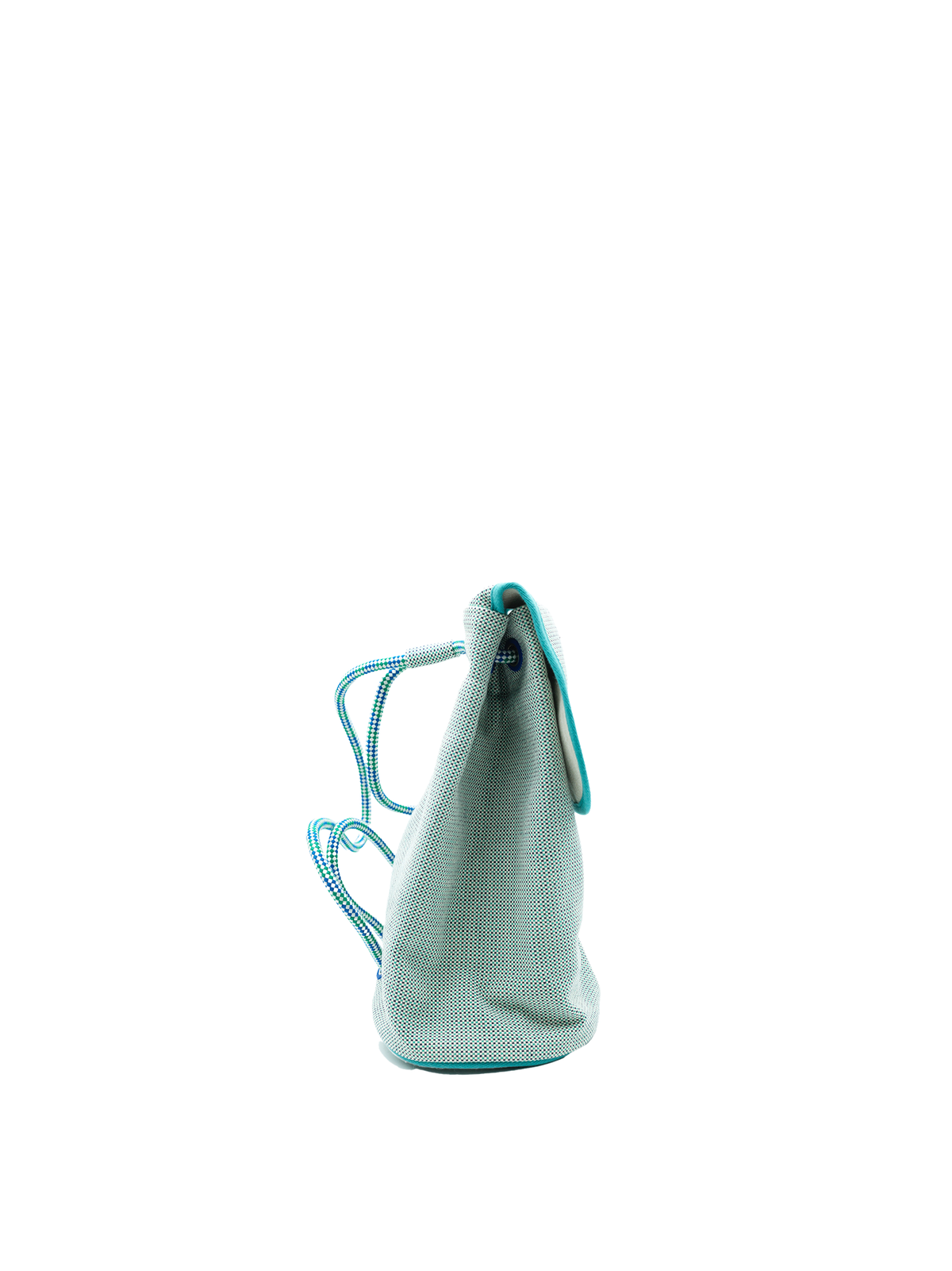 NEW HERMÈS BACKPACK LES CABANES BACKPACK TOILE MARINE/ MENTHE PHW