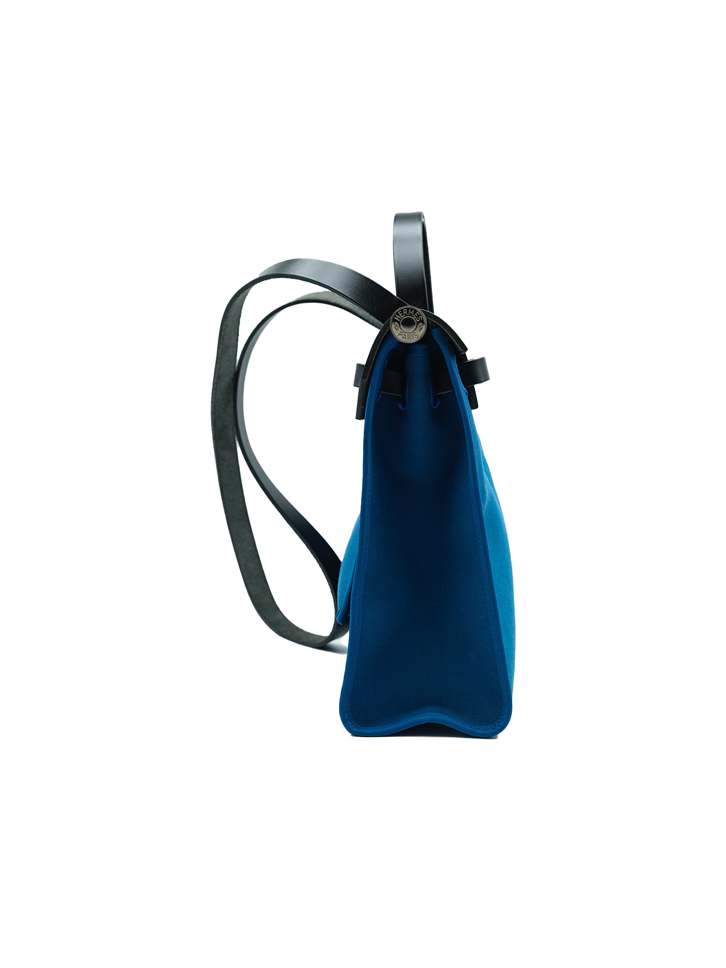 PRE-LOVED HERMÈS HERBAG 31 TOILE BLEU ZANZIBAR GHW