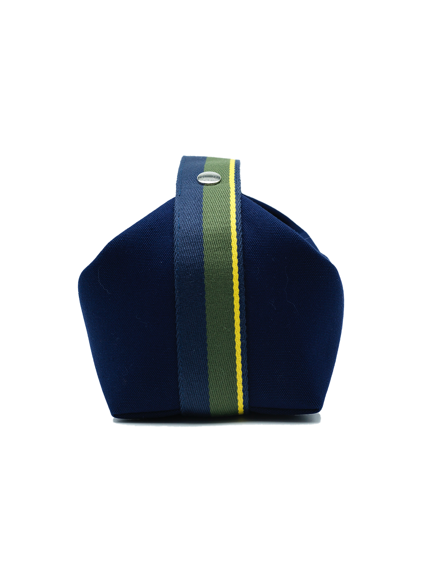 NEW HERMÈS BRIDE-A-BRAC CASE SMALL MODEL TOILE ECRU MARINE PHW