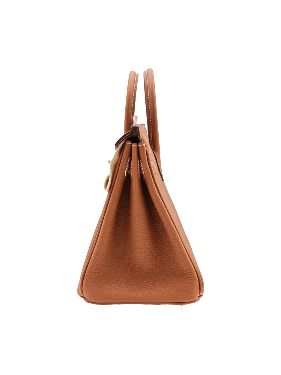 NEW HERMES BIRKIN 25 TOGO GOLD PHW