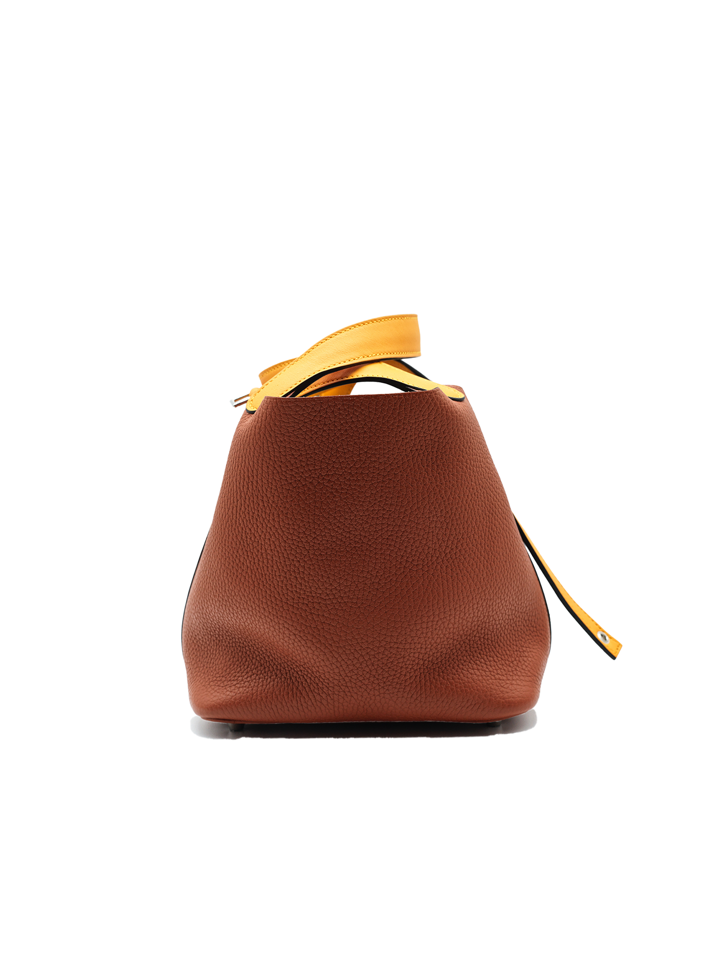 PRE-LOVED HERMÈS PICOTIN 18 TAURILLON CLEMENCE POTIRON ORANGE/ JAUNE DOR PHW