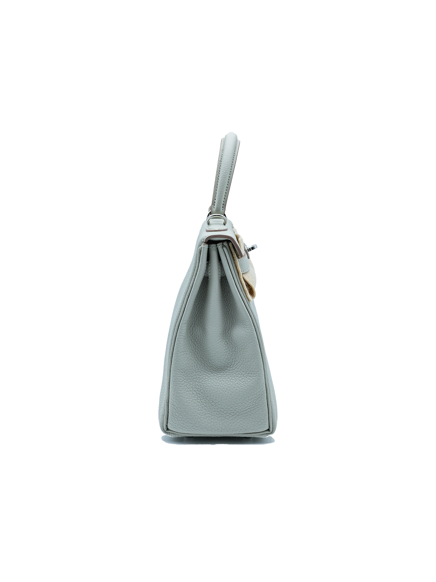 二手爱马仕凯莉包 25 TOGO GRIS PERLE PHW