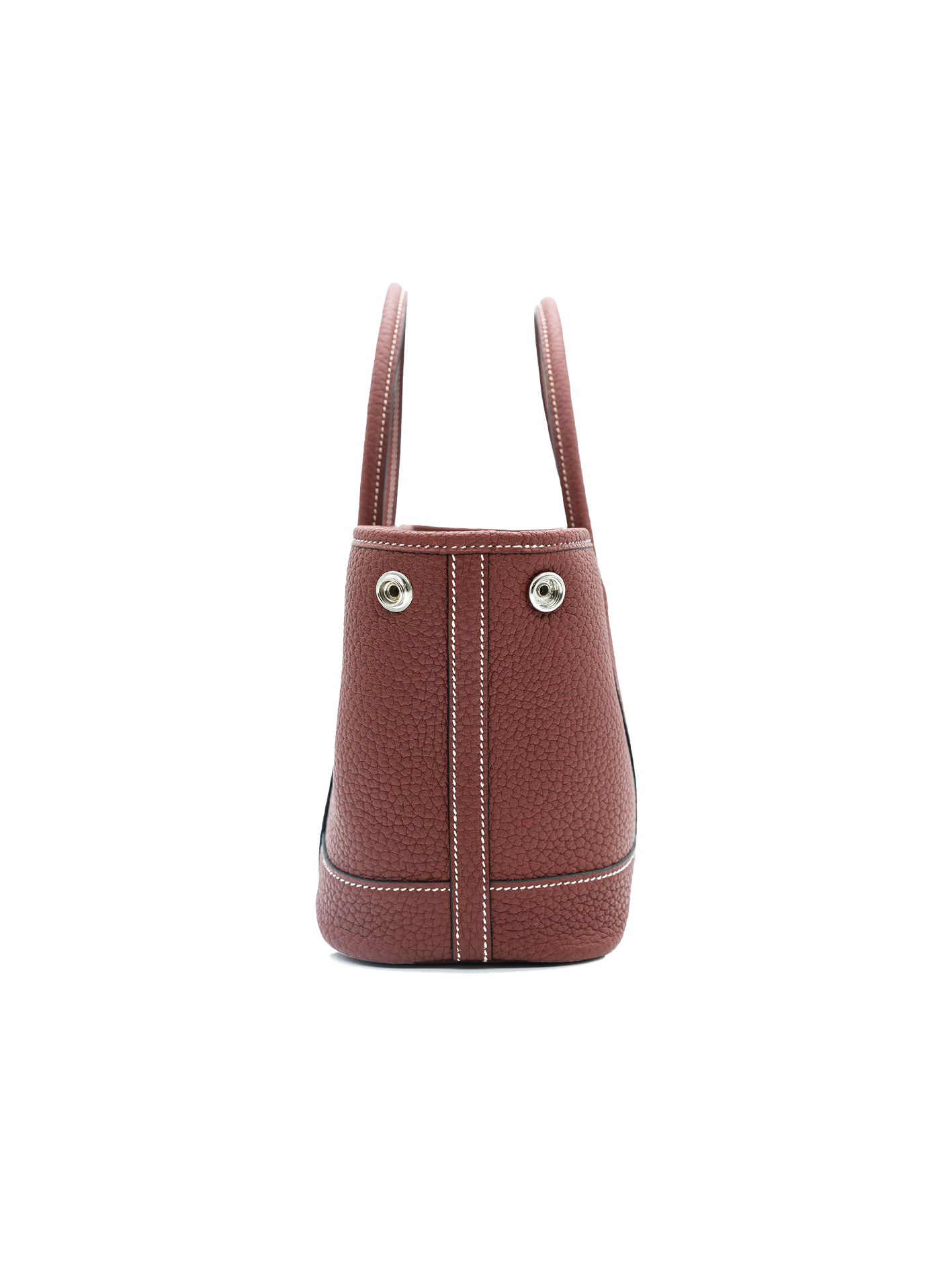 NEW HERMÈS MINI GARDEN PARTY TOGO ROUGH H PHW
