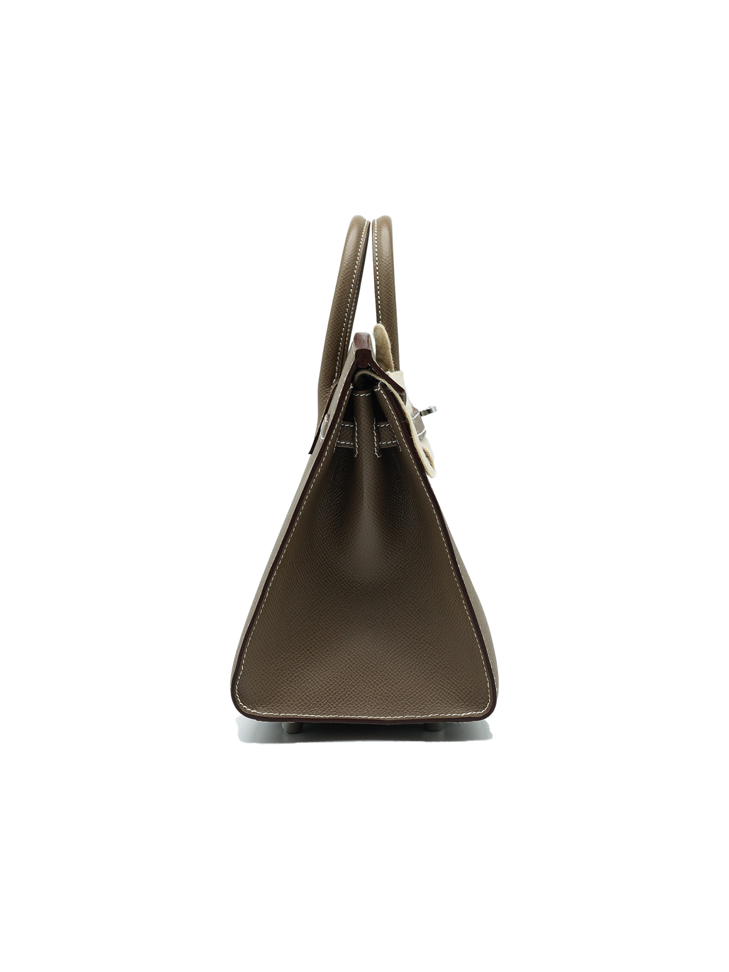 NEW HERMÈS BIRKIN 25 EPSOM ETOUPE PHW