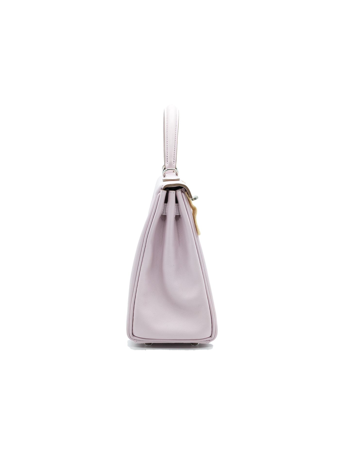 PRE-LOVED HERMÈS KELLY 25 SWIFT MAUVE PALE PHW