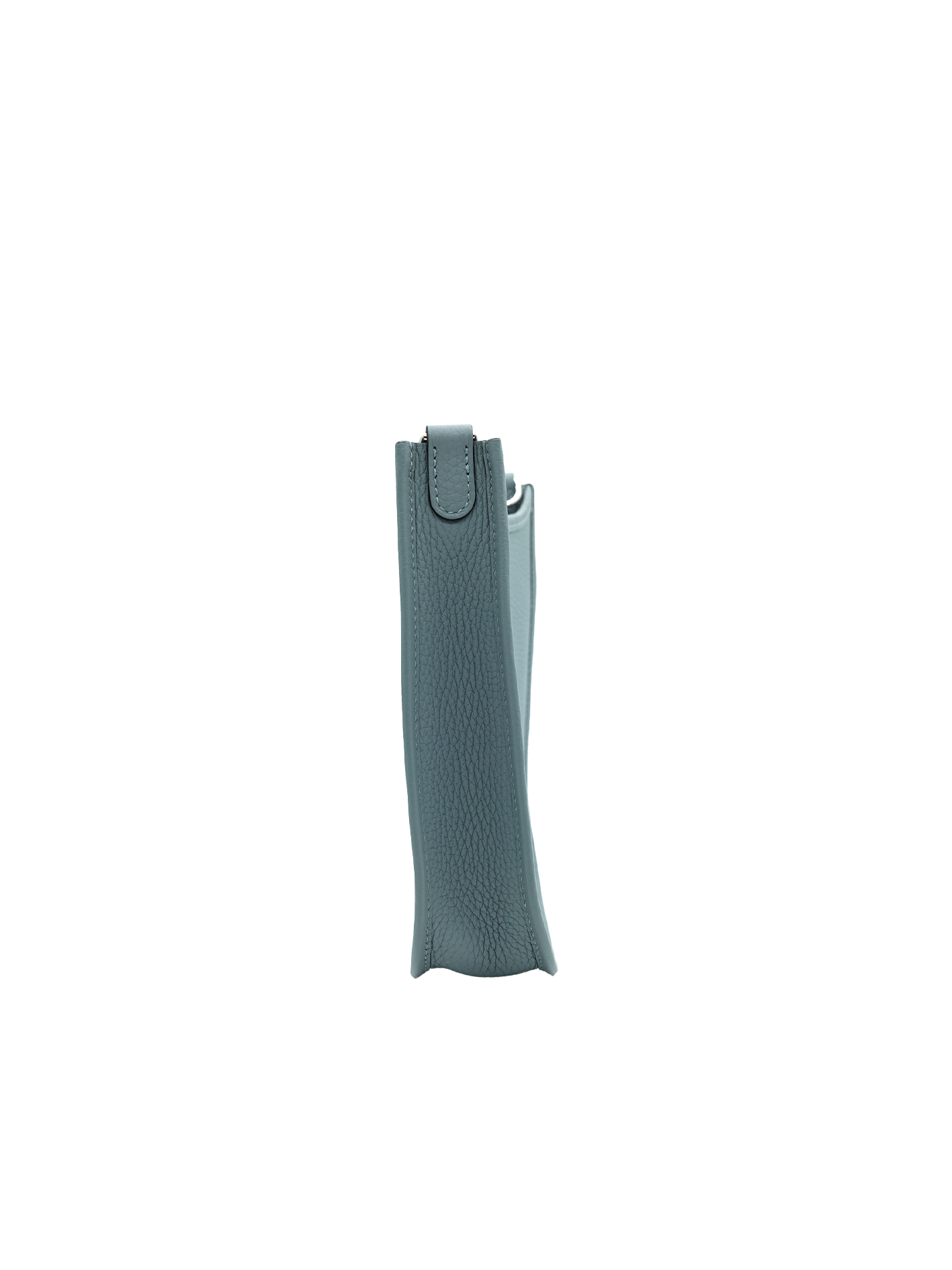 NEW HERMÈS MINI EVELYNE TAURILLON CLEMENCE GRIS PANTIN PHW