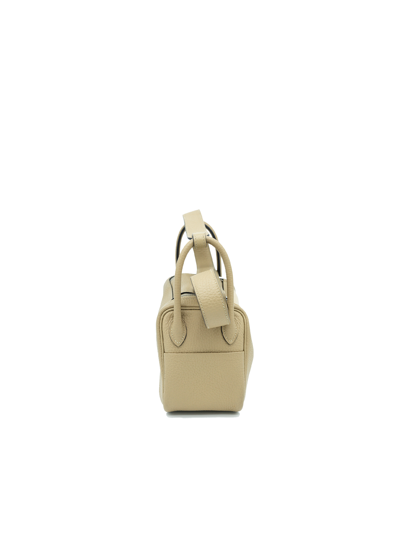 PRE-LOVED HERMÈS MINI LINDY TAURILLON CLEMENCE TRENCH PHW