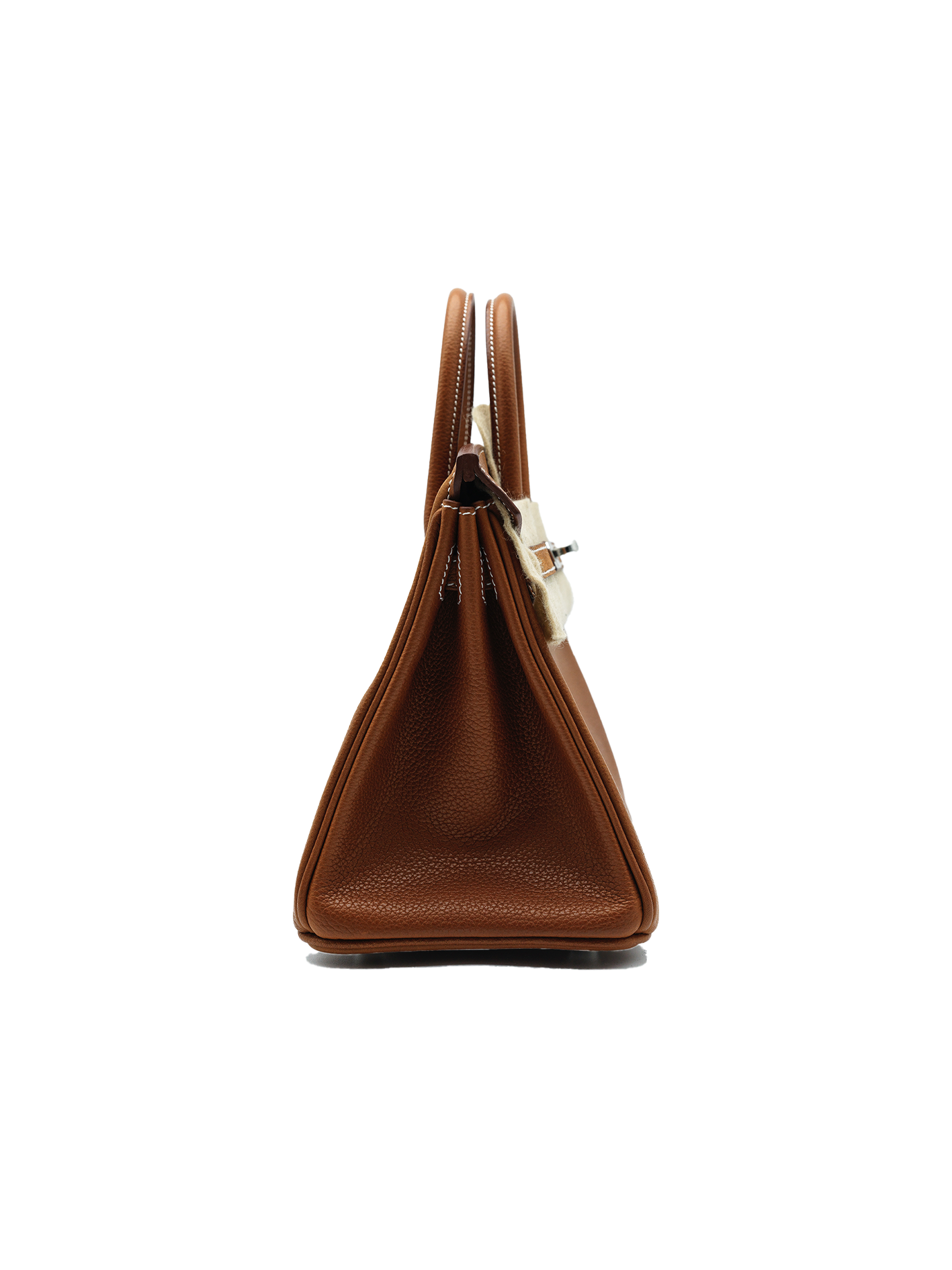 NEW HERMÈS BIRKIN 25 BARENIA FAUBOURG FAUVE PHW