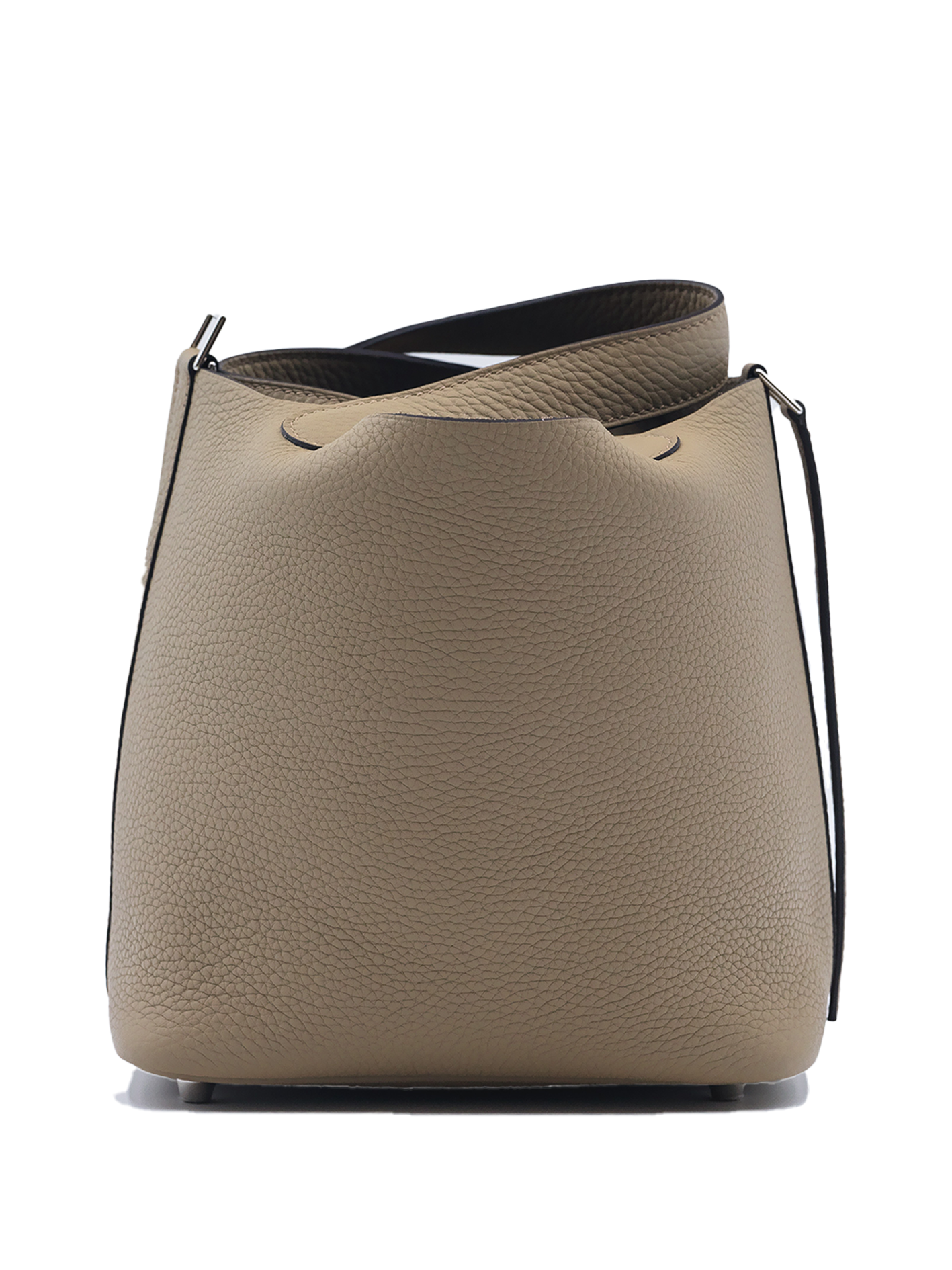 NEW HERMES PICOTIN 18 TAURILLON CLEMENCE BEIGE MARFA PHW