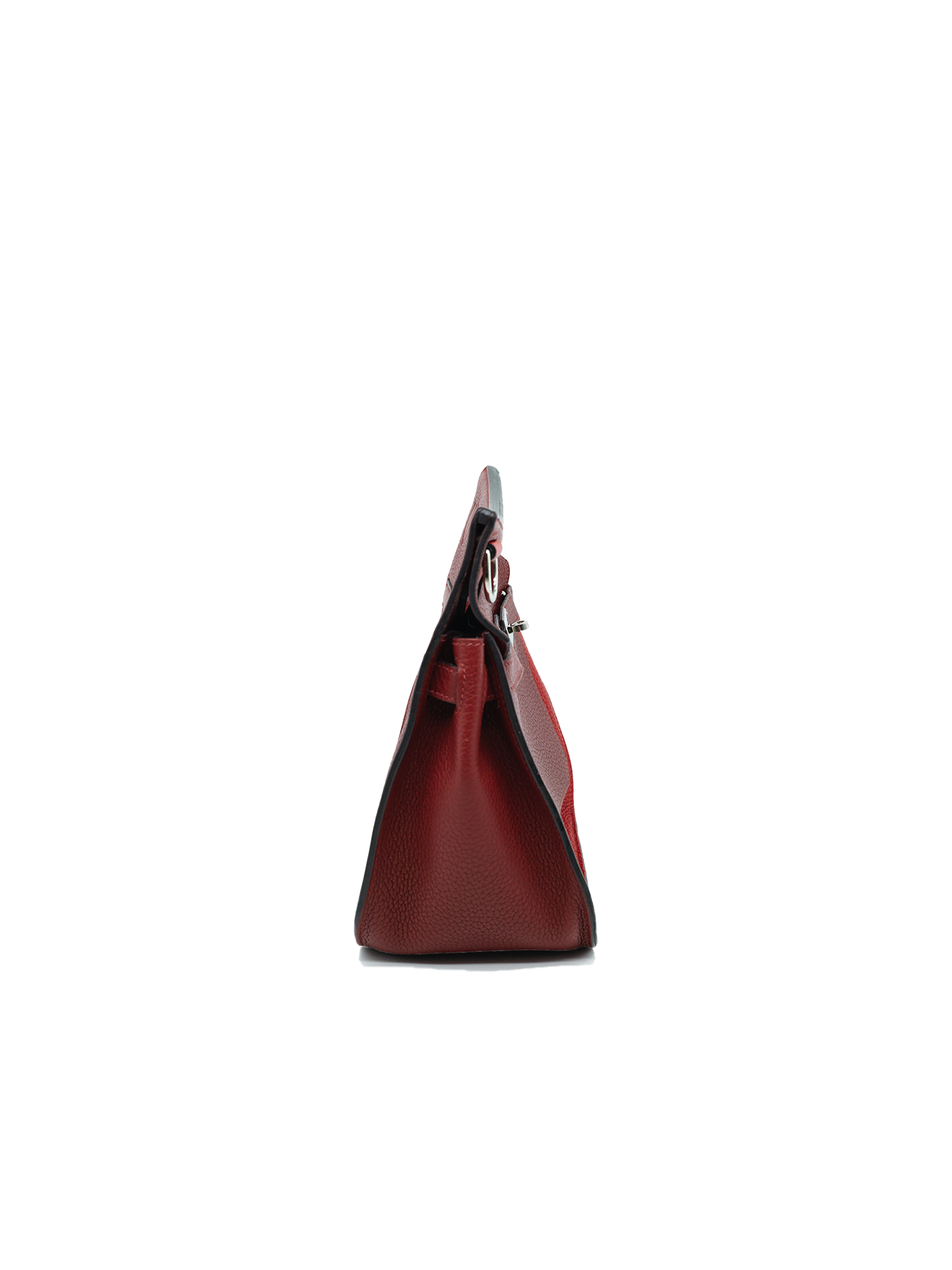 PRE-LOVED HERMÈS JYPSIERE 28 TAURILLON CLEMENCE ROUGE H/ ROUGE CASAQUE PHW