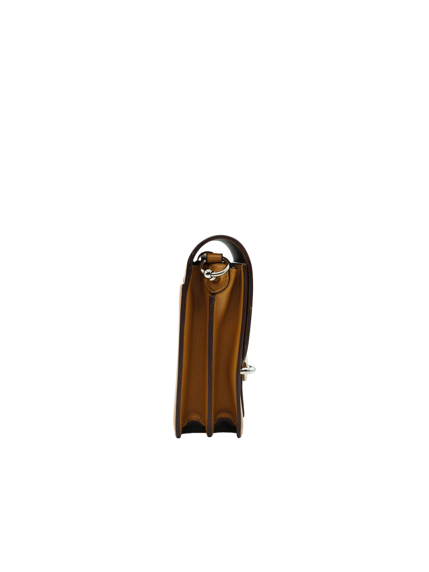 PRE-LOVED HERMÈS MINI ROULIS EVERCOLOR CARAMEL PHW