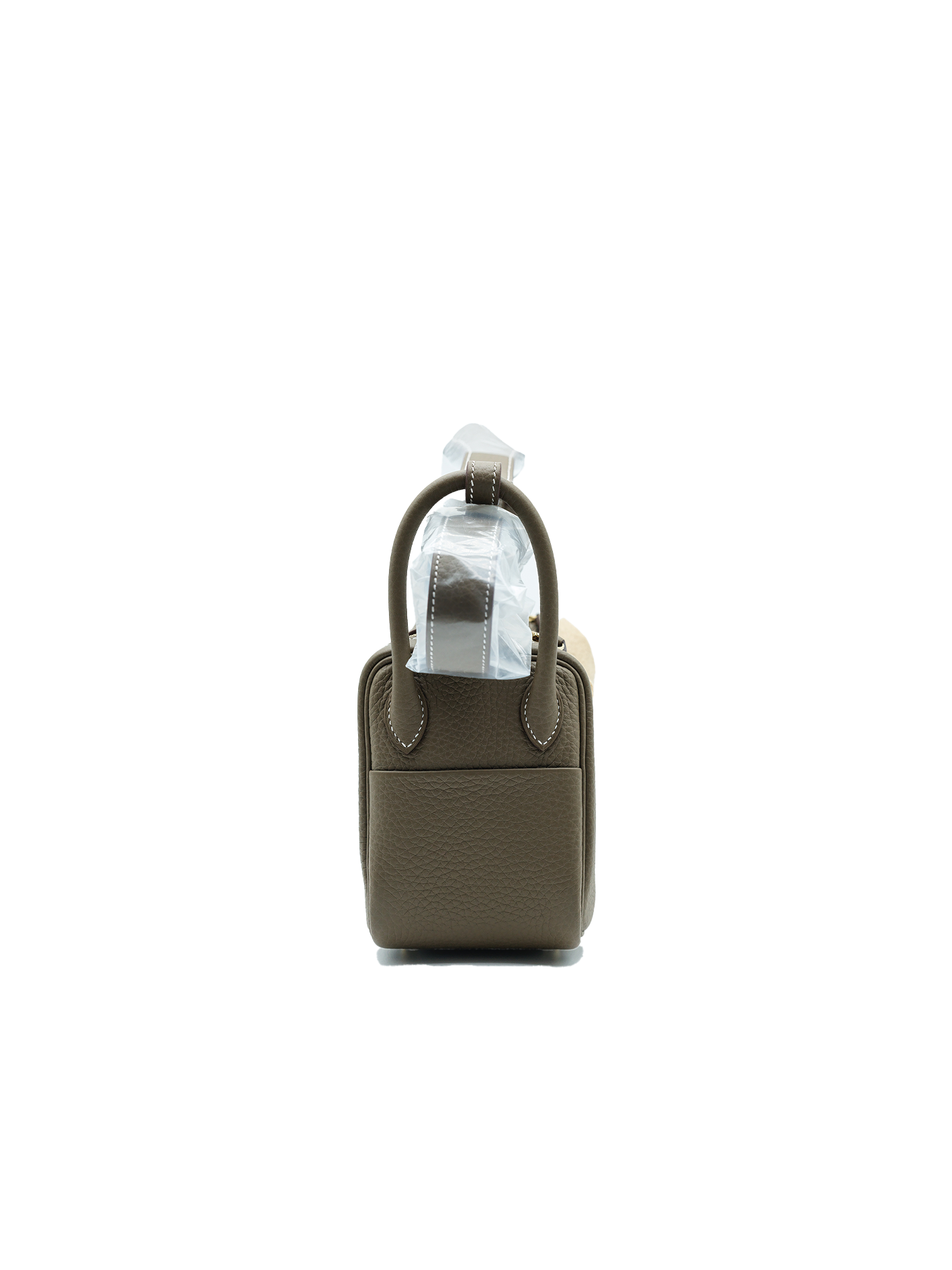 NEW HERMÈS MINI LINDY TAURILLON CLEMENCE ETOUPE GHW