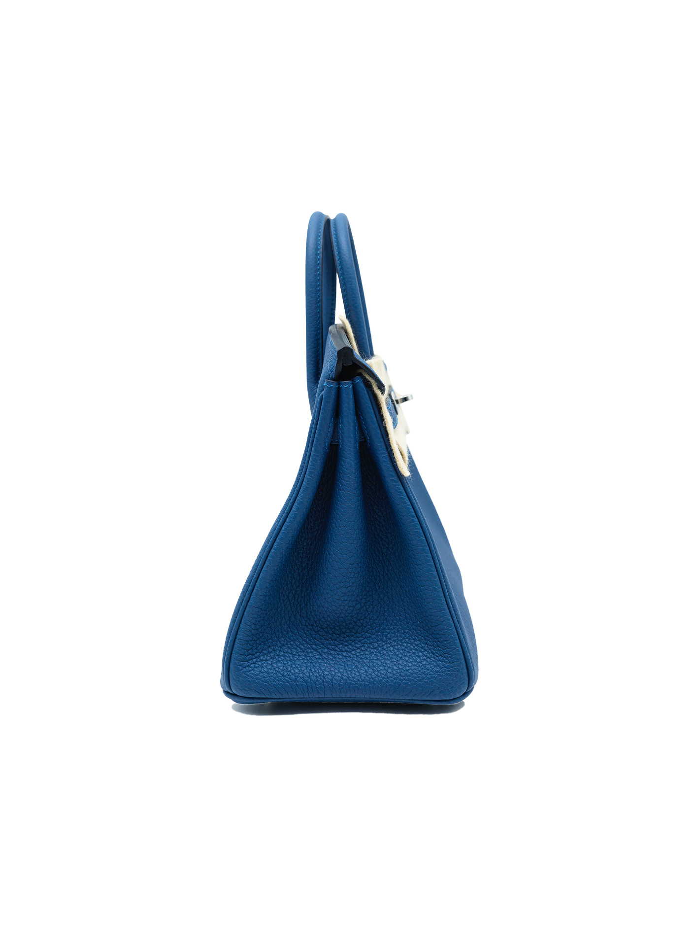 PRE-LOVED HERMÈS BIRKIN 25 TOGO BLUE TIE PHW