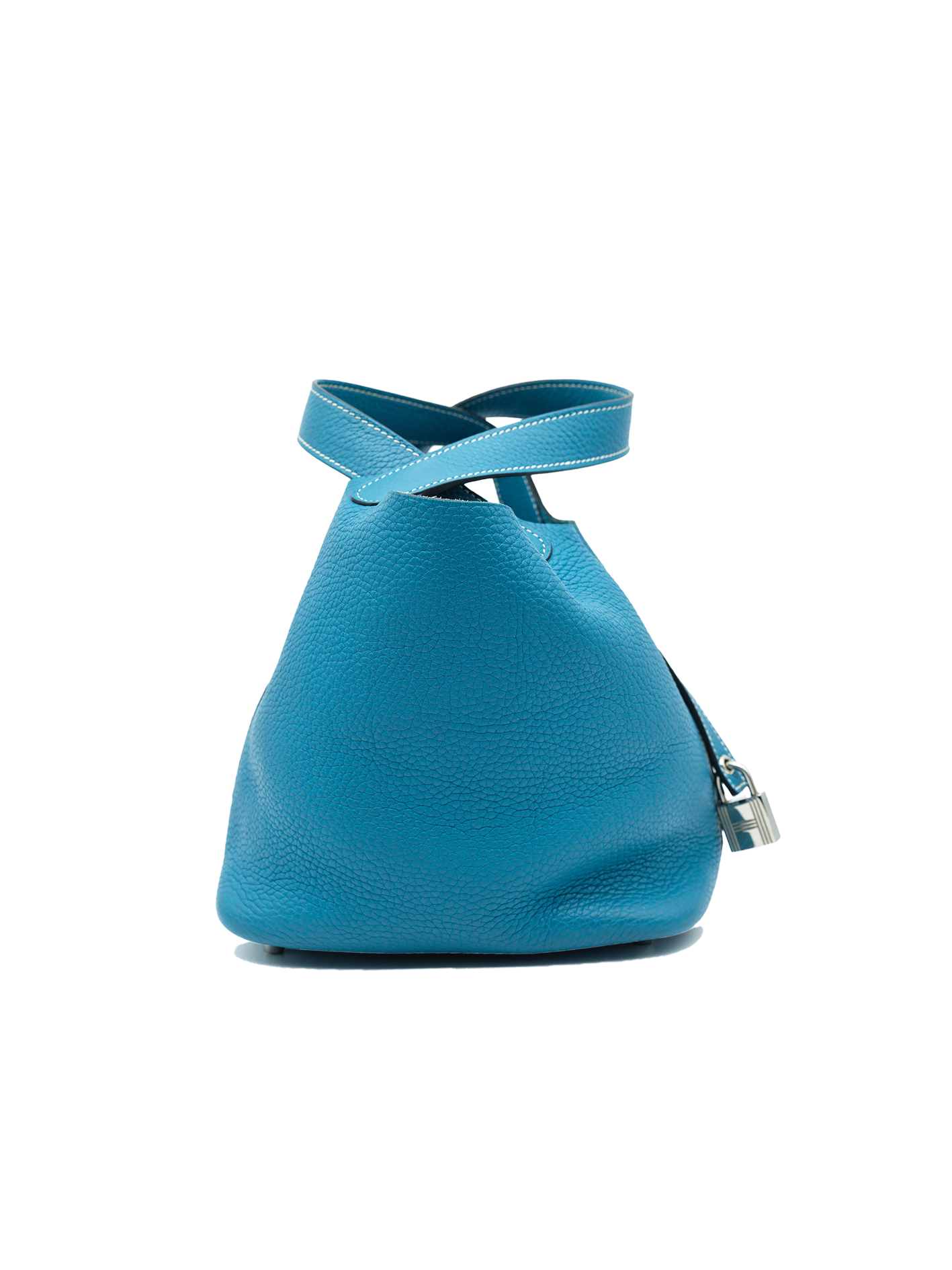 PRE-LOVED HERMÈS PICOTIN 18 TAURILLON CLEMENCE BLUE JEAN PHW