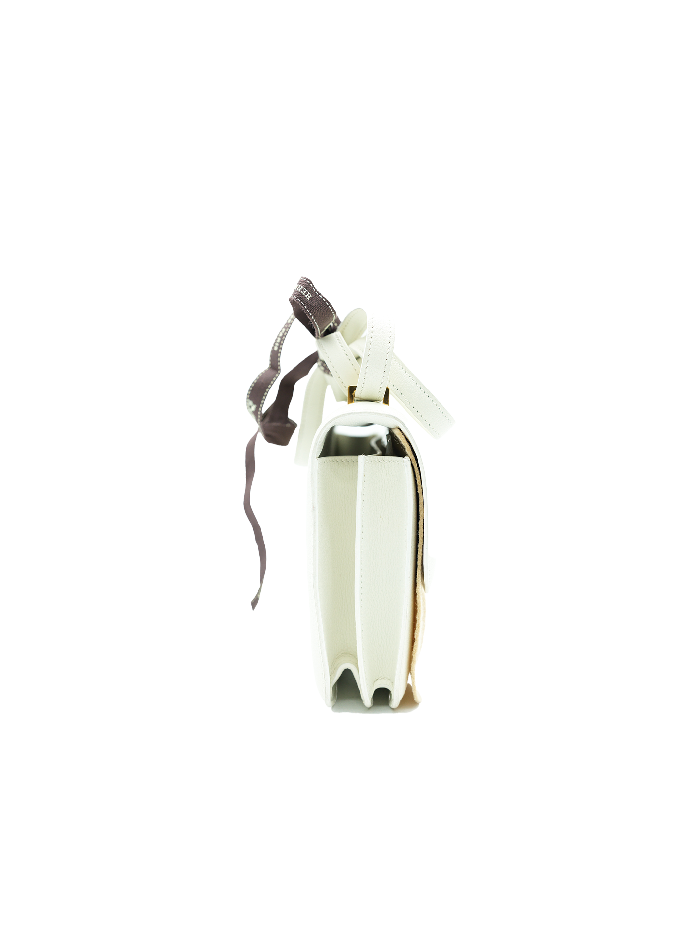 PRE-LOVED HERMÈS CONSTANCE 19 EVERCOLOR BLANC GHW