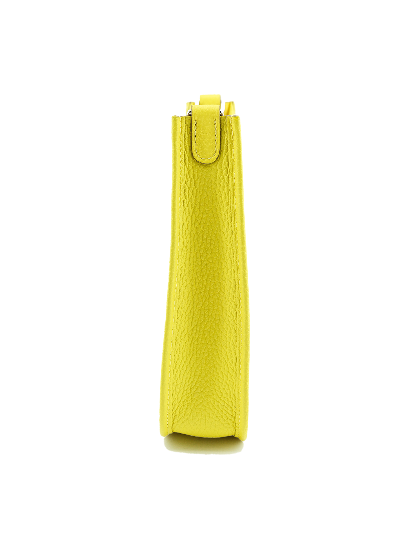 USED HERMES MINI EVELYNE TAURILLON CLEMENCE LIME PHW