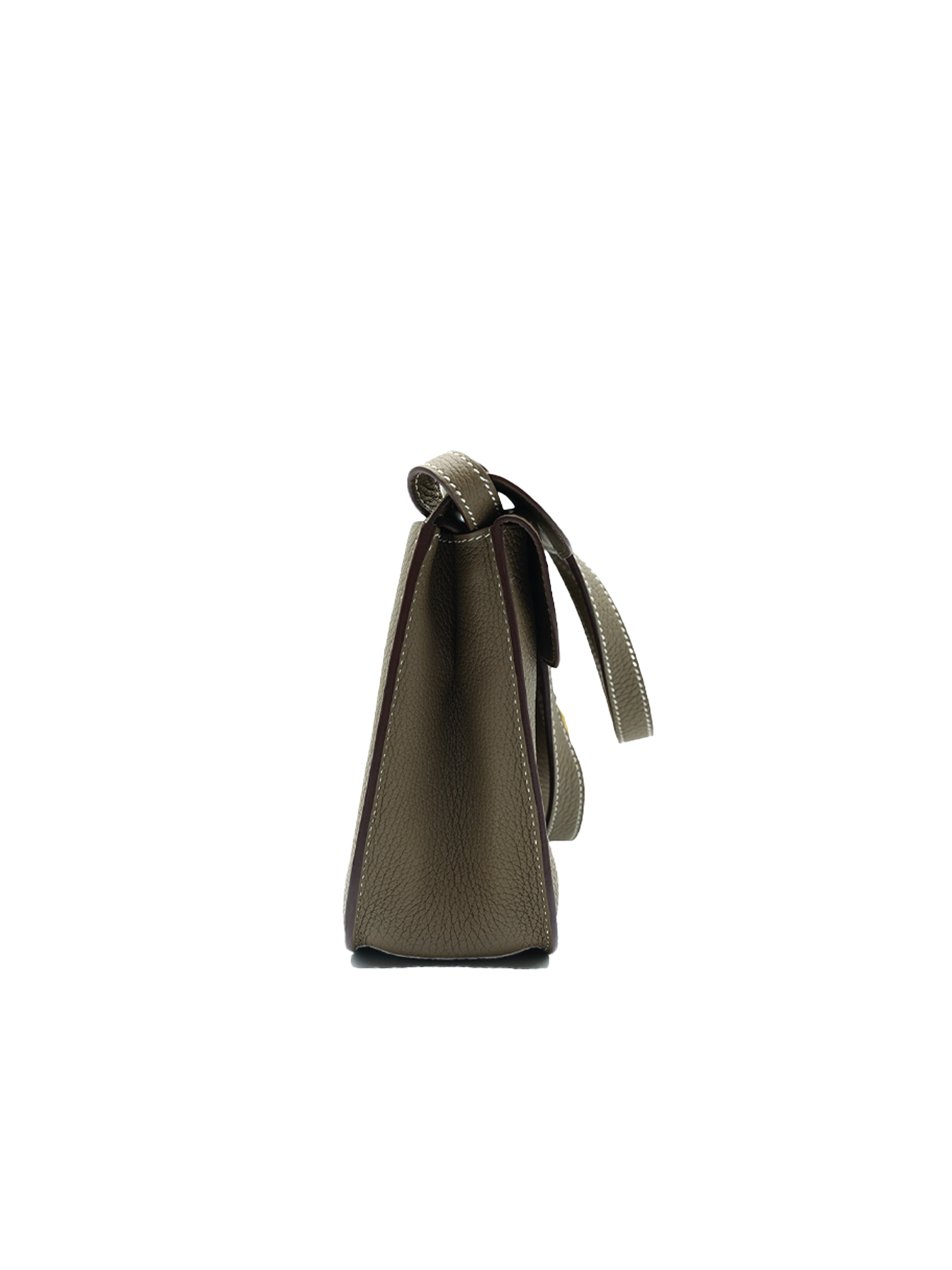 二手爱马仕 HALZAN 25 TAURILLON CLEMENCE ETOUPE GHW